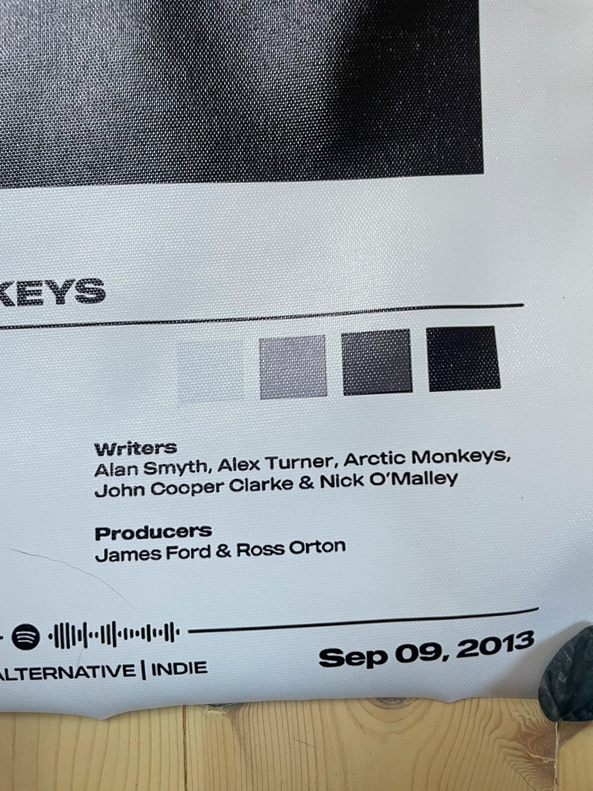 Arctic monkeys affisch