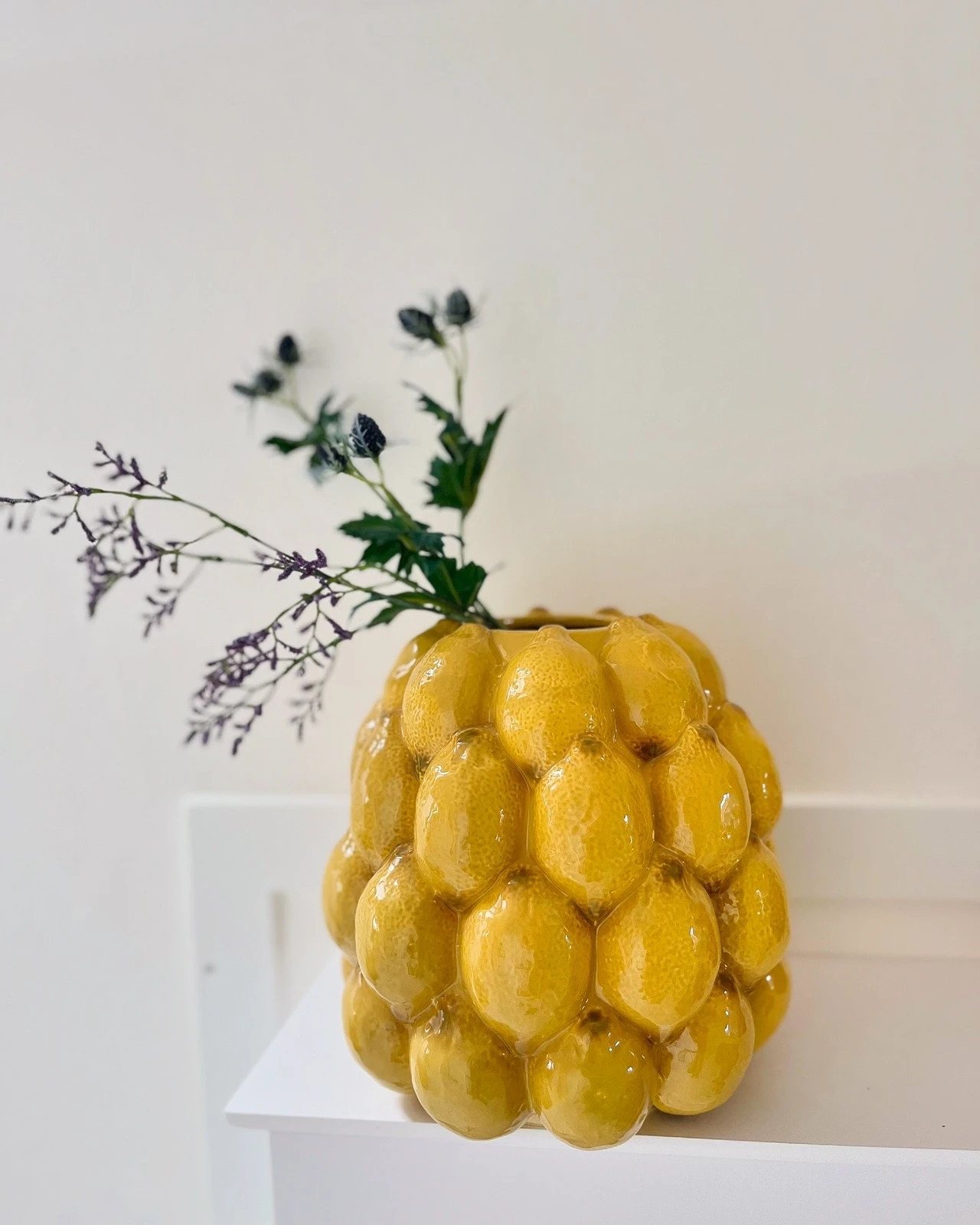 Citronvase fra Bloomingville