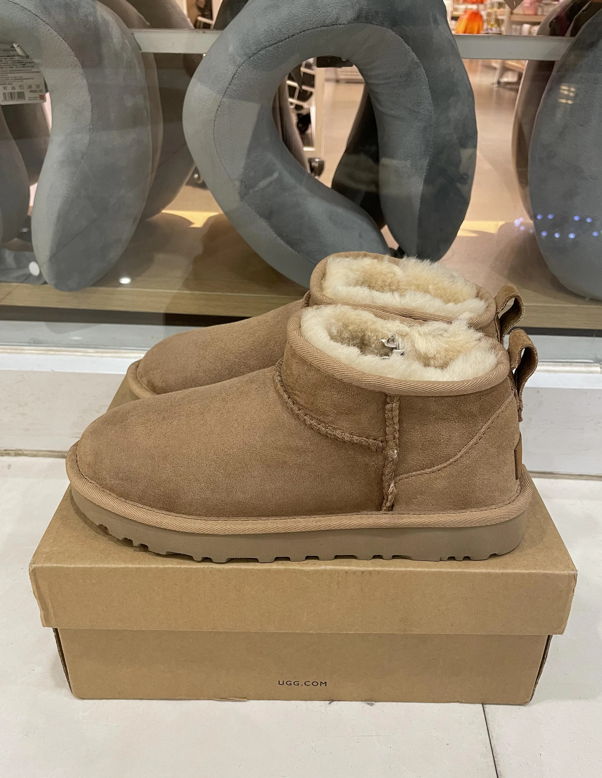 UGG Classic Ultra Boot Marron Mini Platform 38