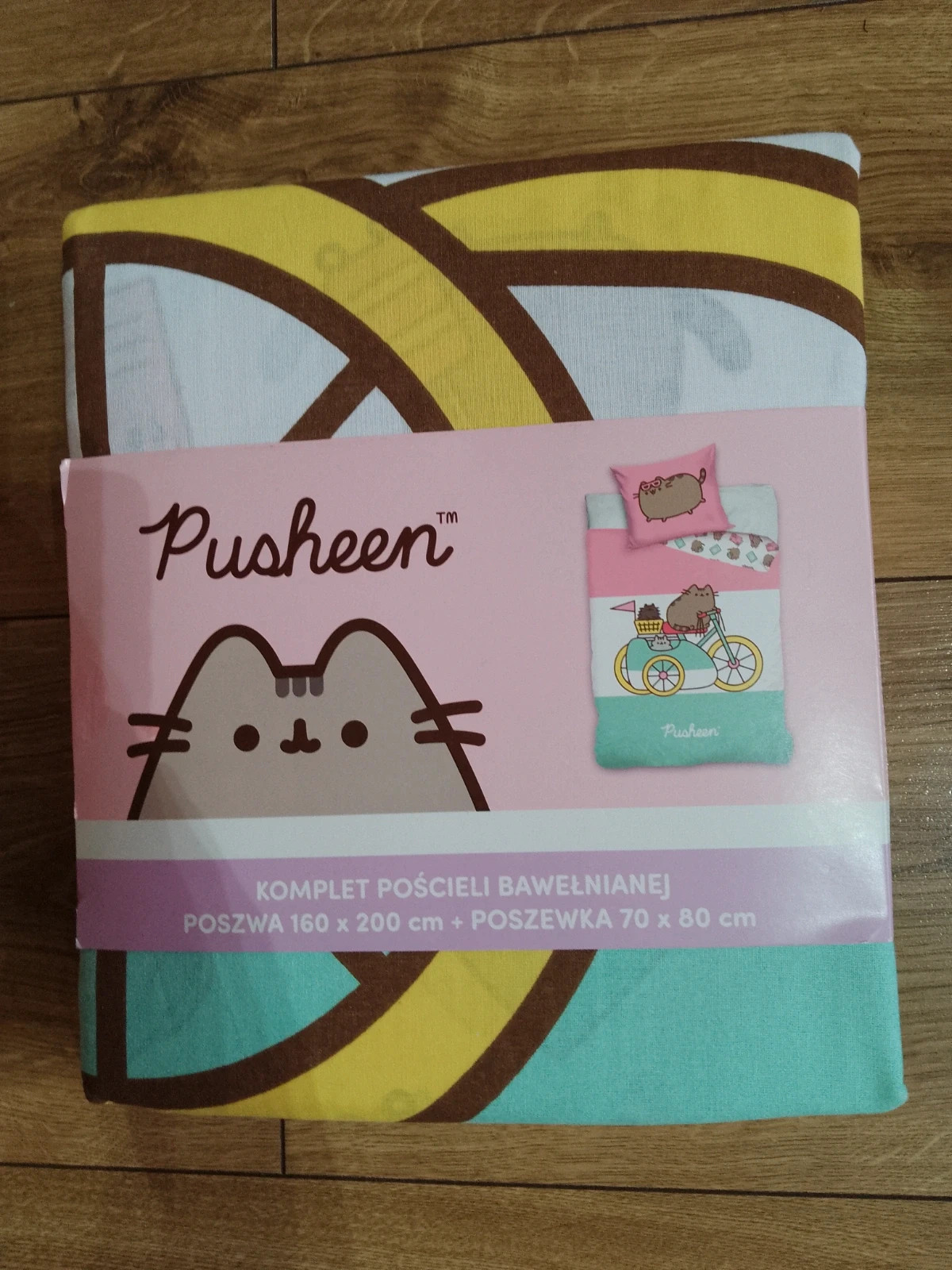 Nowy komplet pościeli pusheen 160 na 200