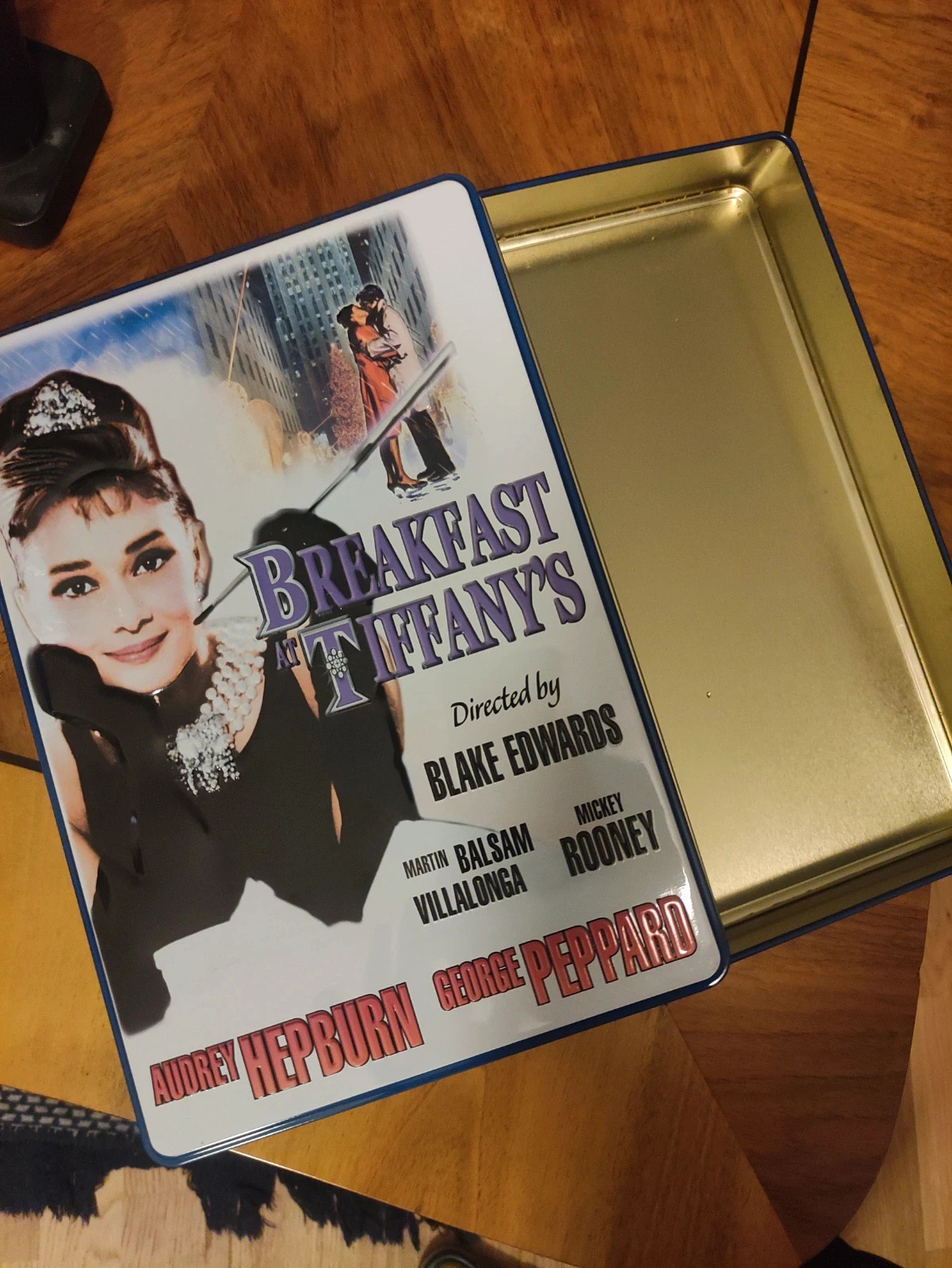 Breakfast at Tiffany's Cookie Tin