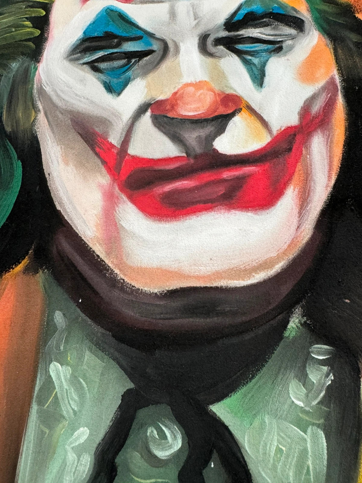 Obraz Joker malowany ręcznie 100x70