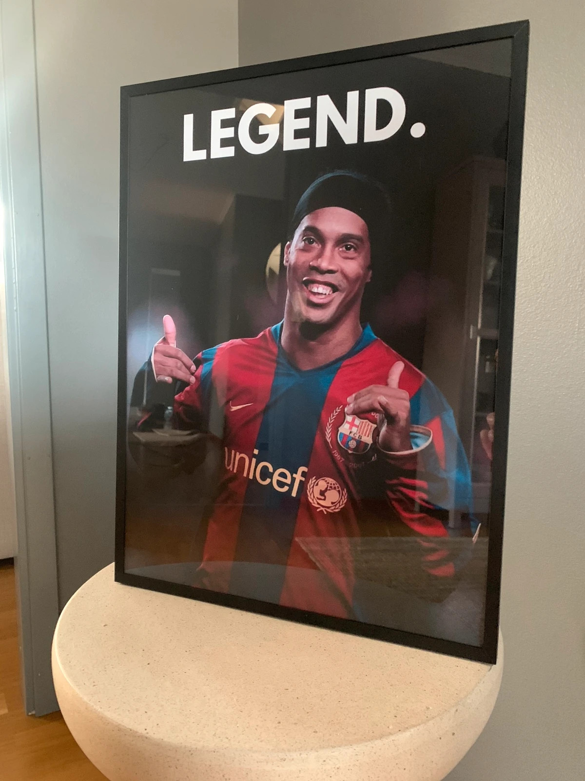 Poster/affisch, Ronaldinho Barcelona 30x40 cm