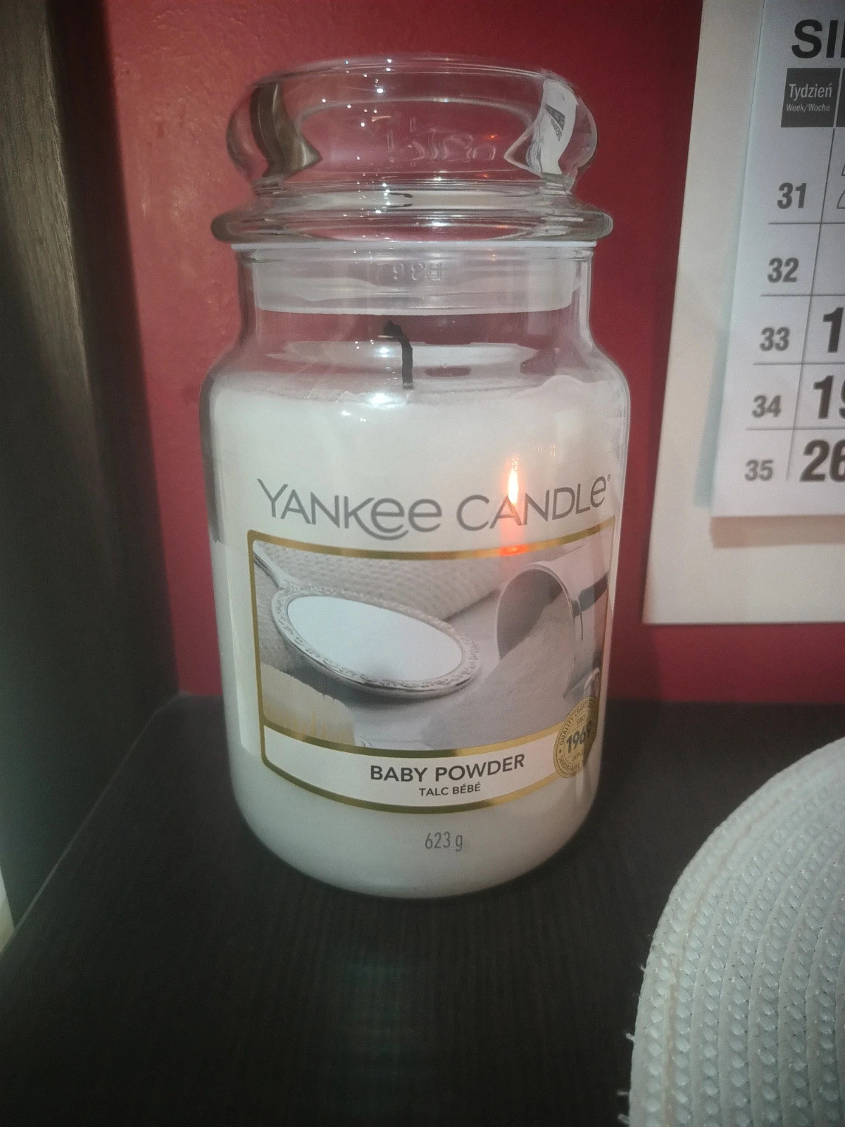 Duża świeca yankee candle