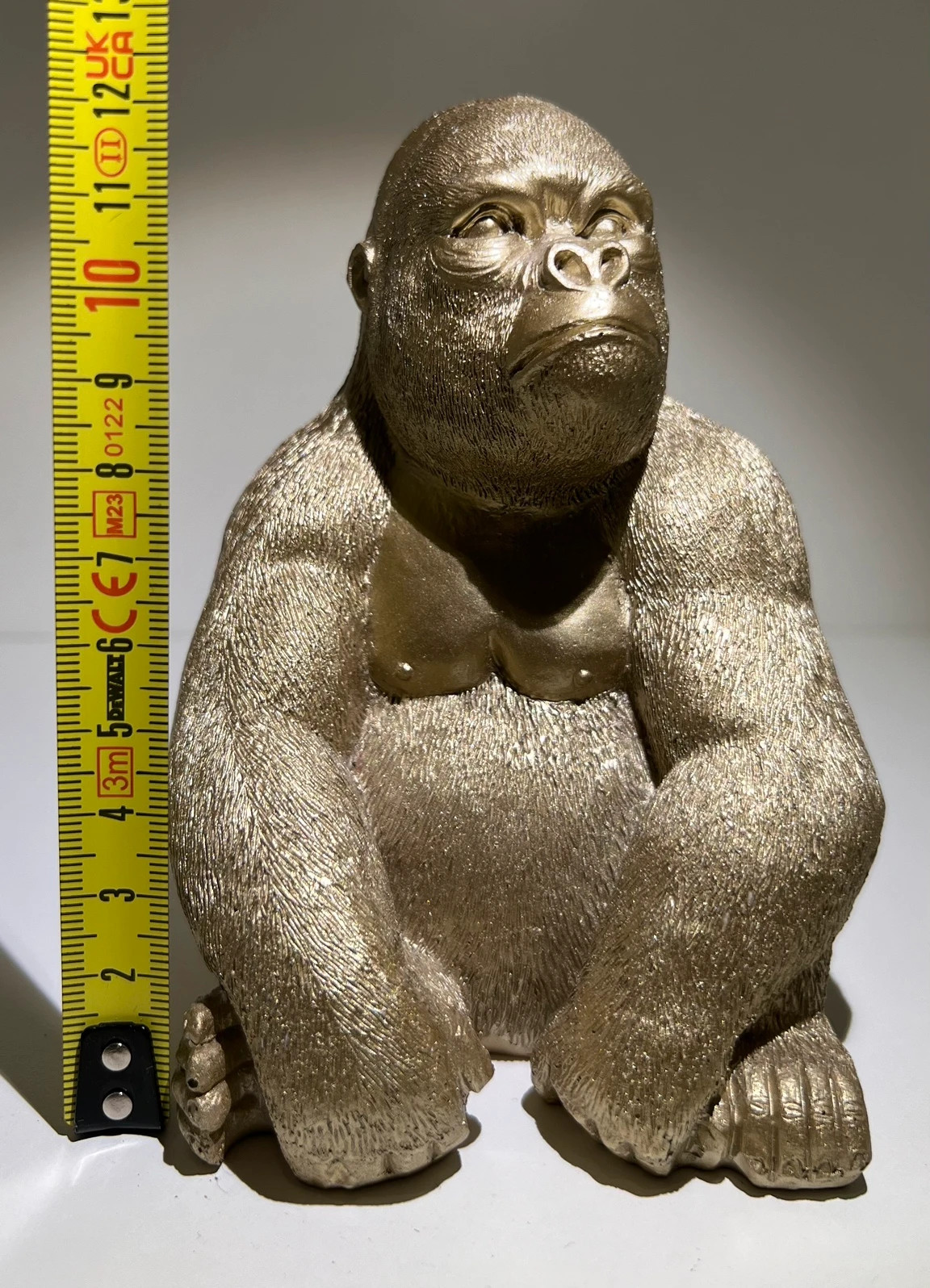 Decoration Golden Gorilla