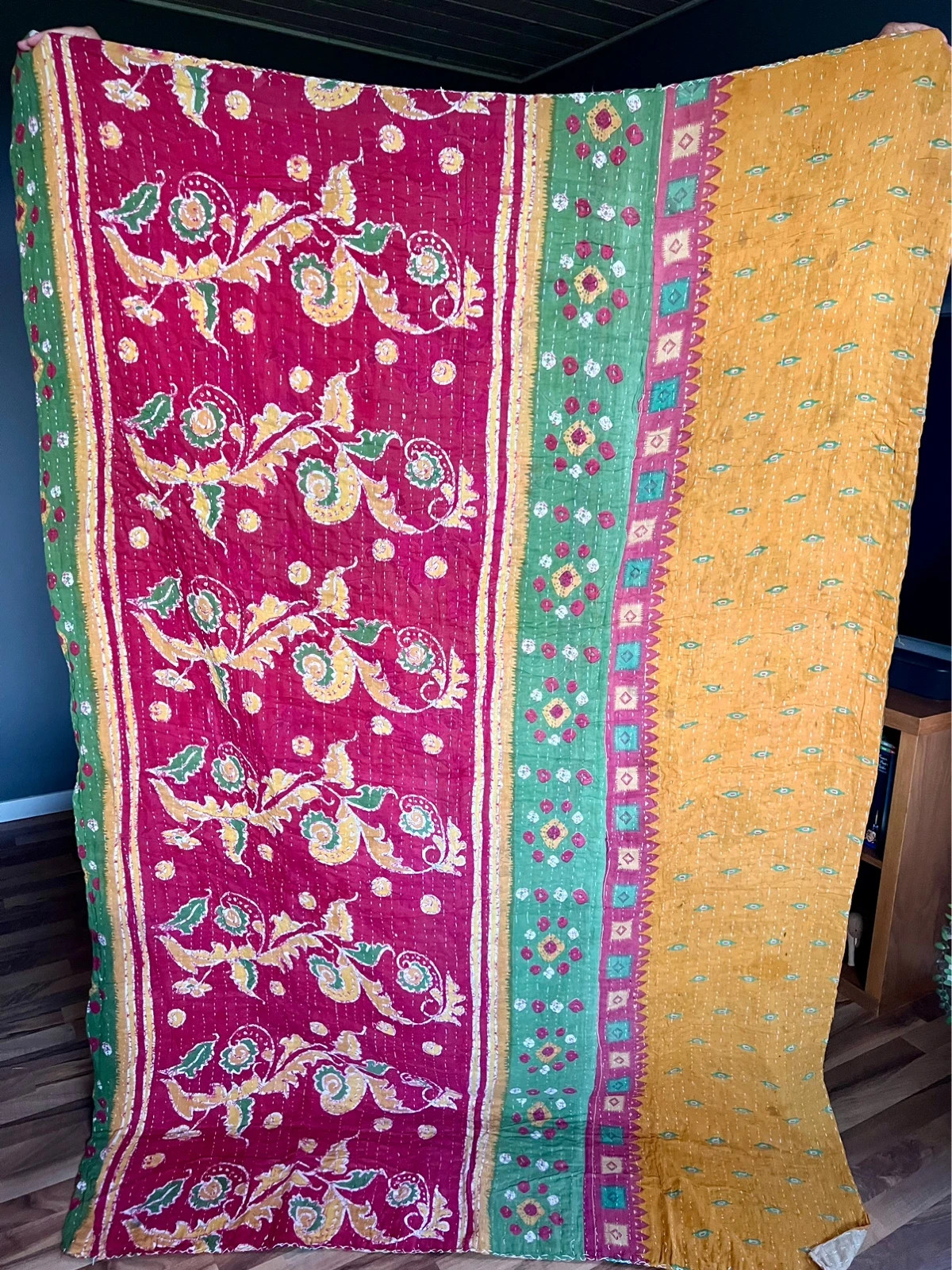 Kantha saritæppe