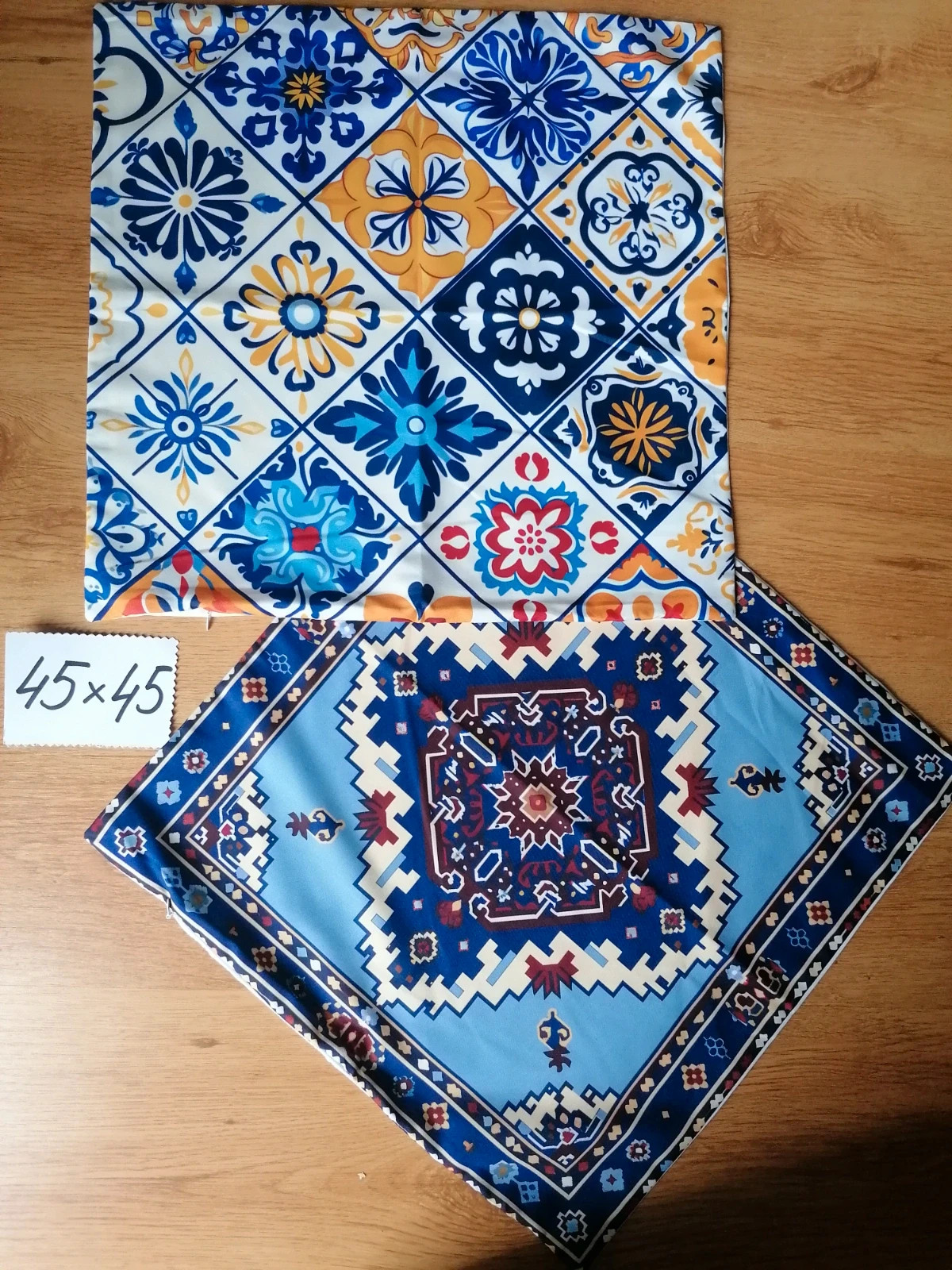 2 Poszewki dekoracyjne 45x45 boho chic