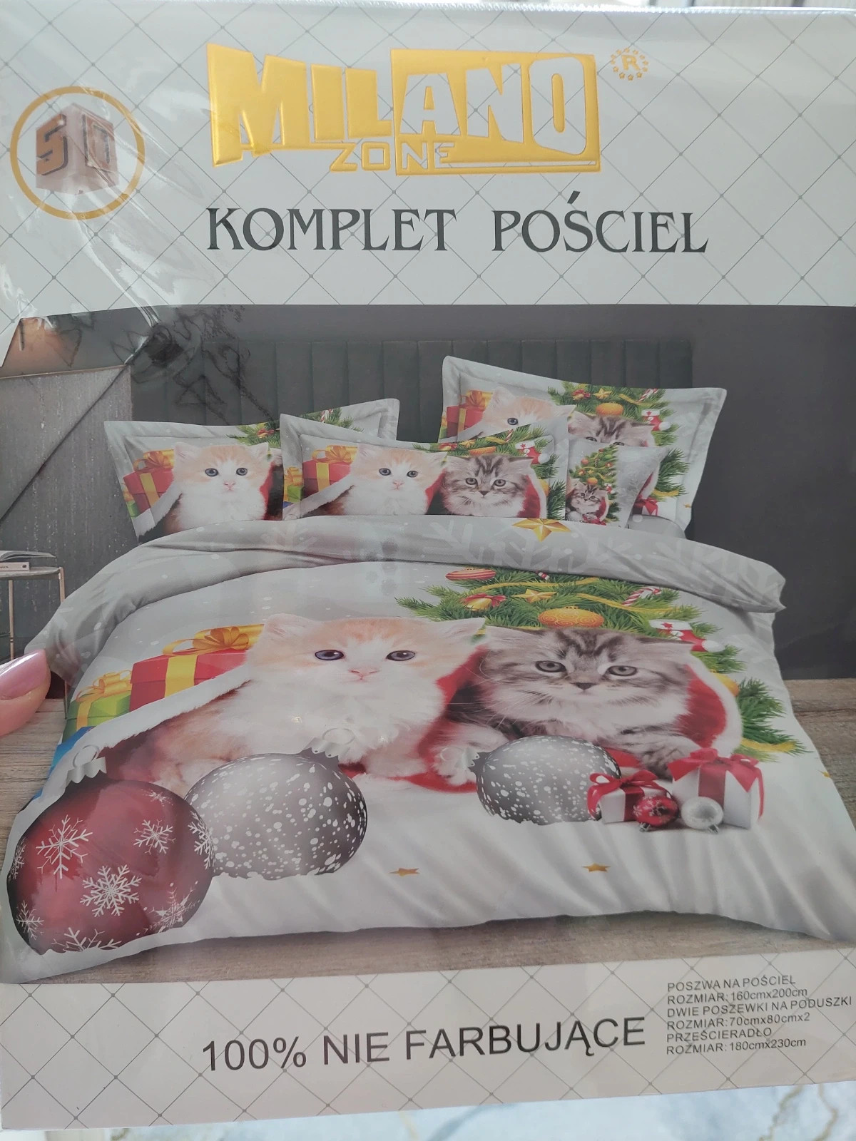 Nowy komplet pościeli