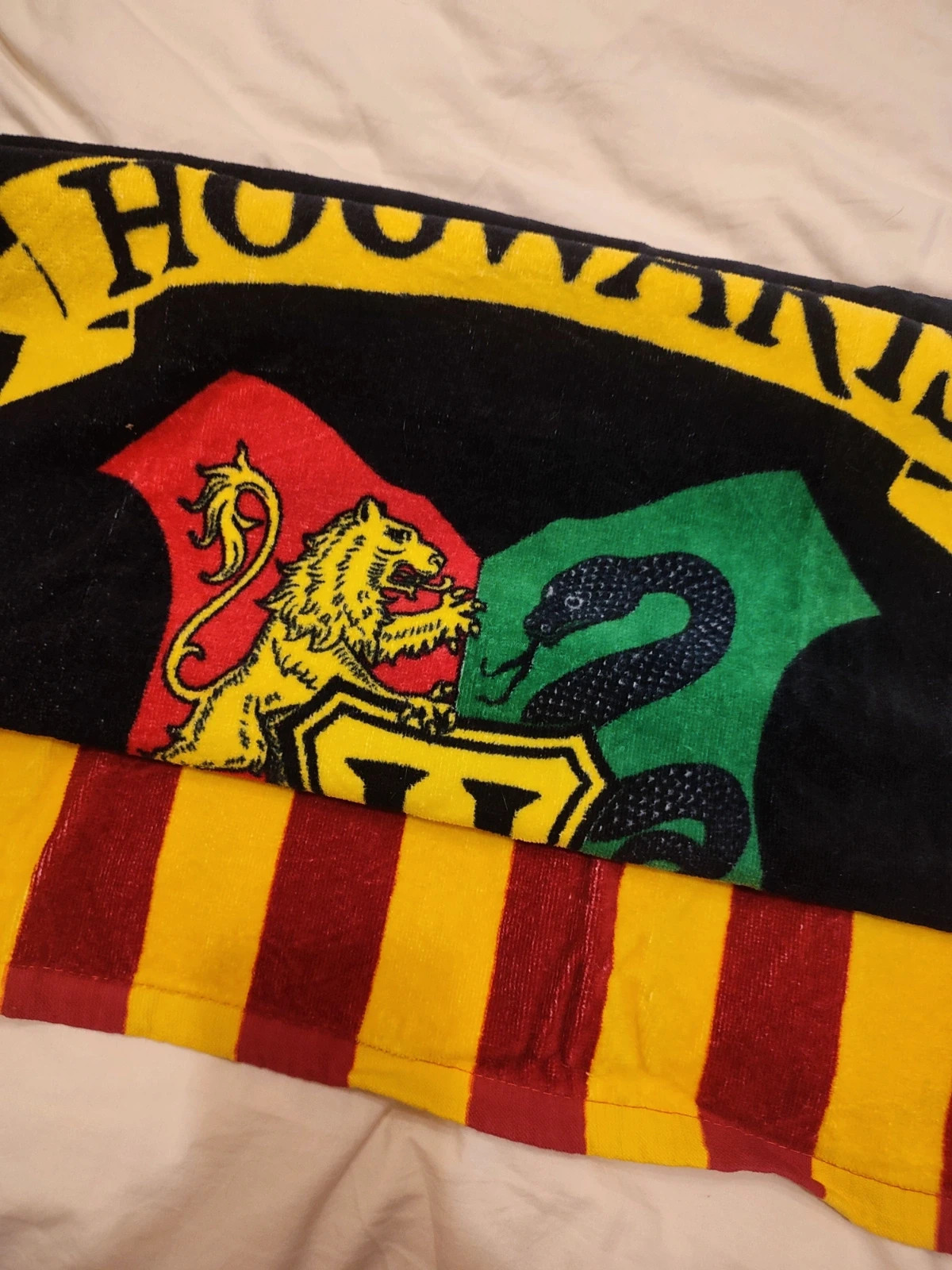 Ręcznik plażowy Harry Potter Hogwartu Gryffindor