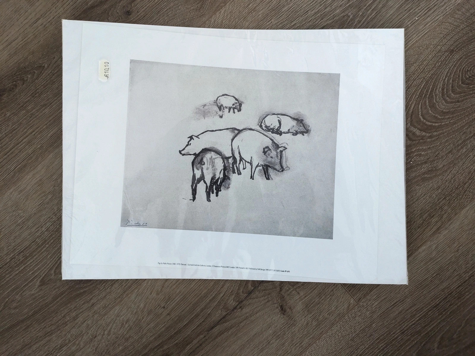 Pablo picasso pigs print