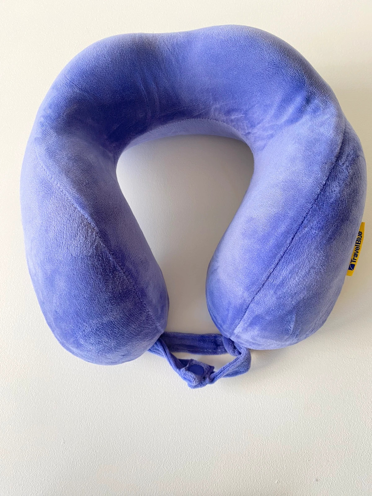 Purple TravelBlue memory foam neck pillow