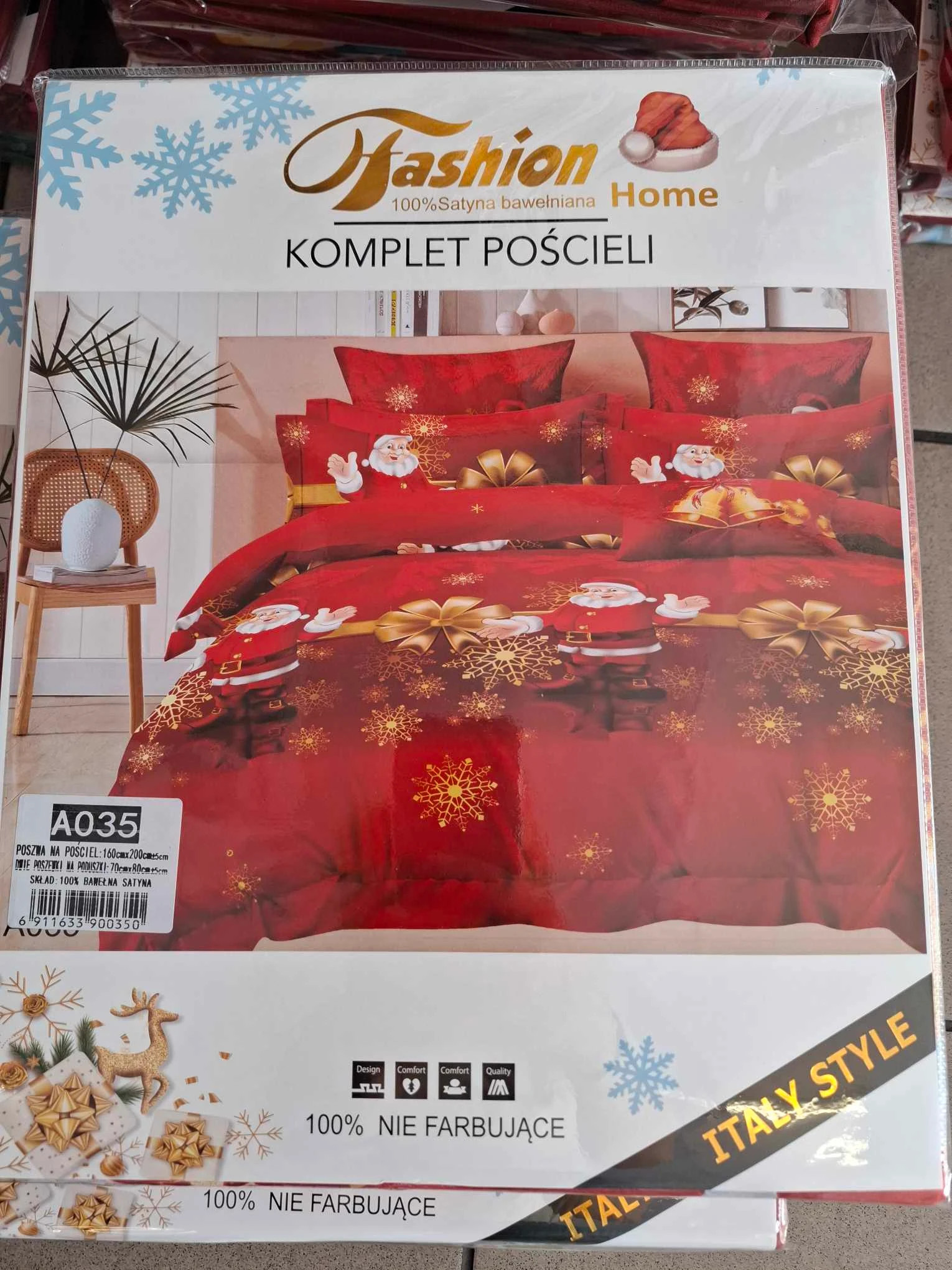 pościel świteczna