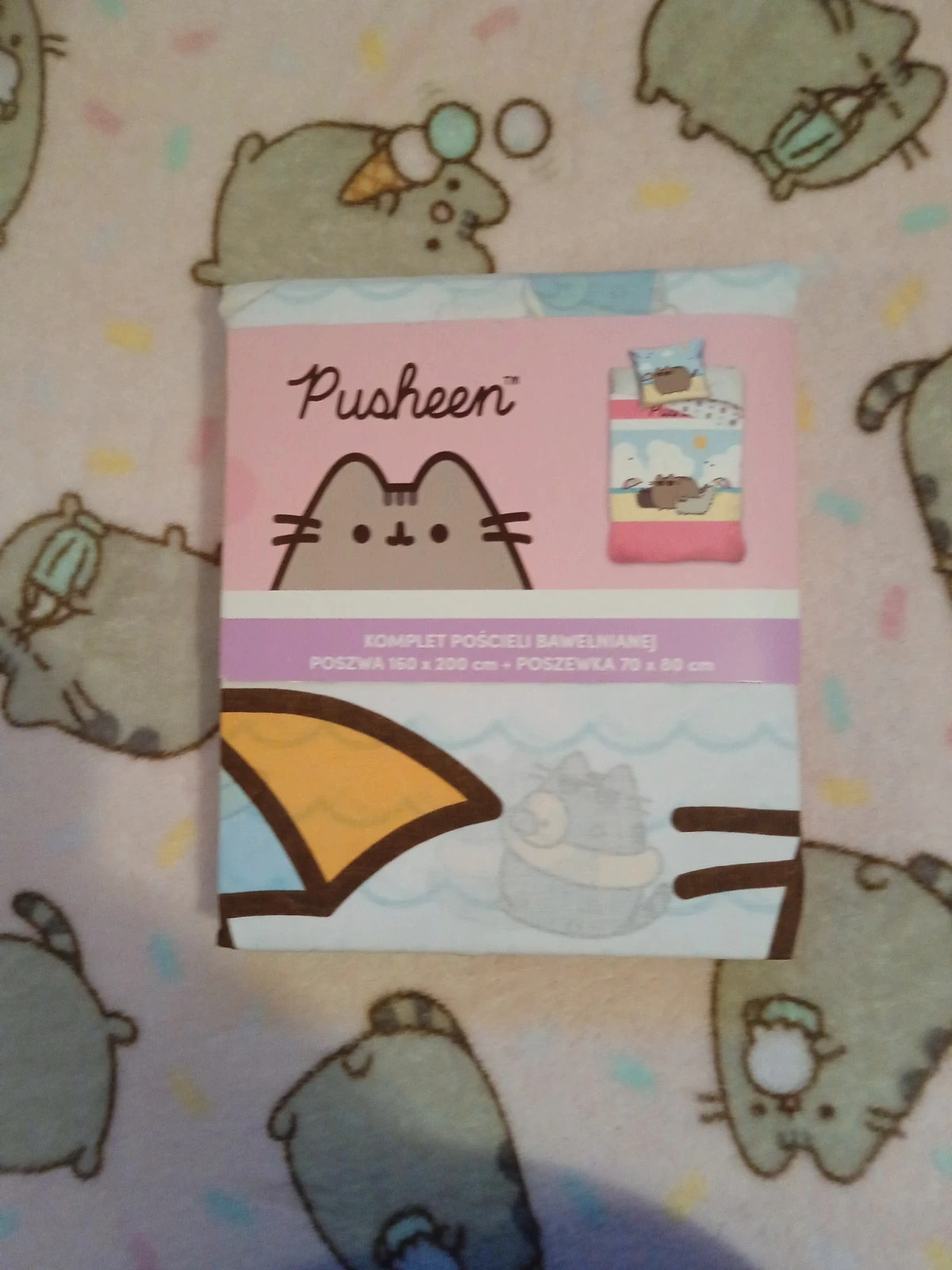 Pusheen Nowa pościel 160*200