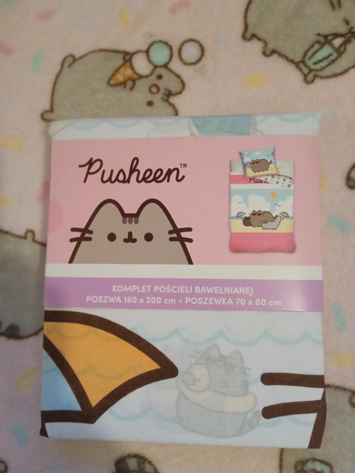 Pusheen Nowa pościel 160*200