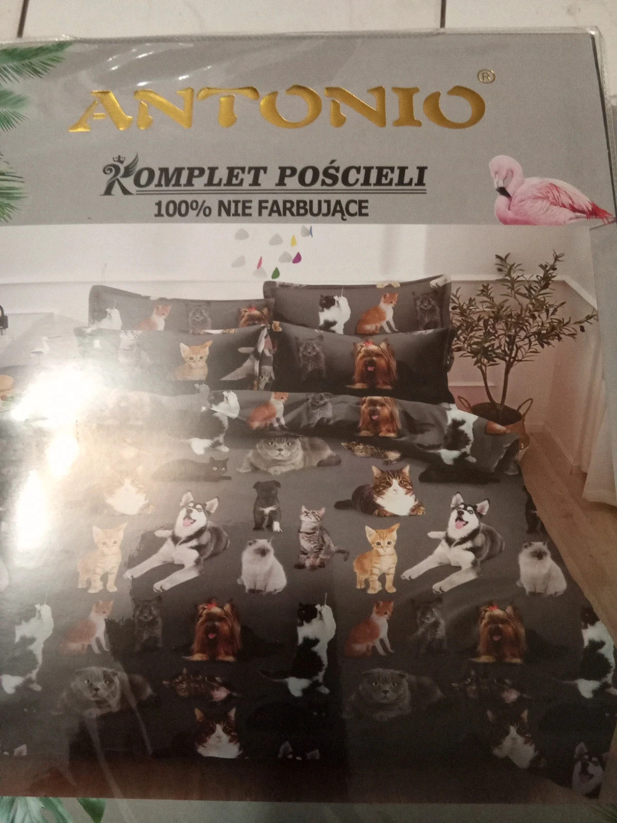 Komplet pościeli pieski