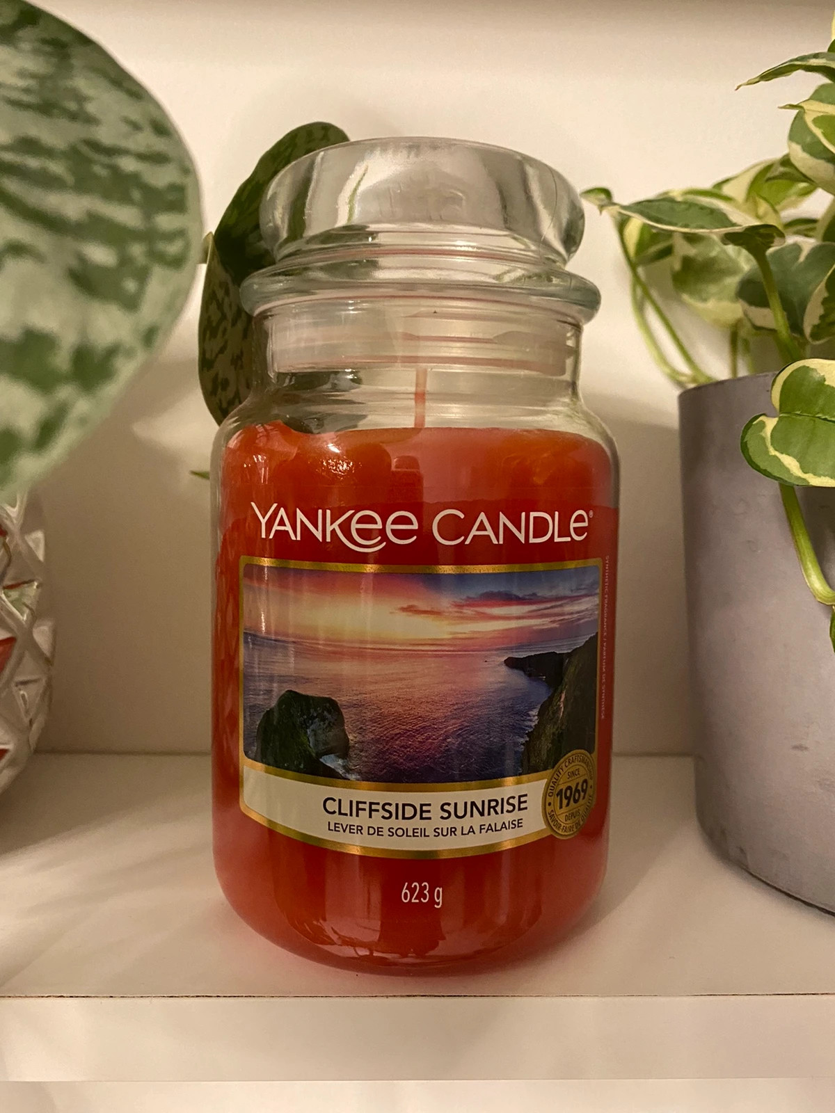 Yankee candle cliffside sunrise