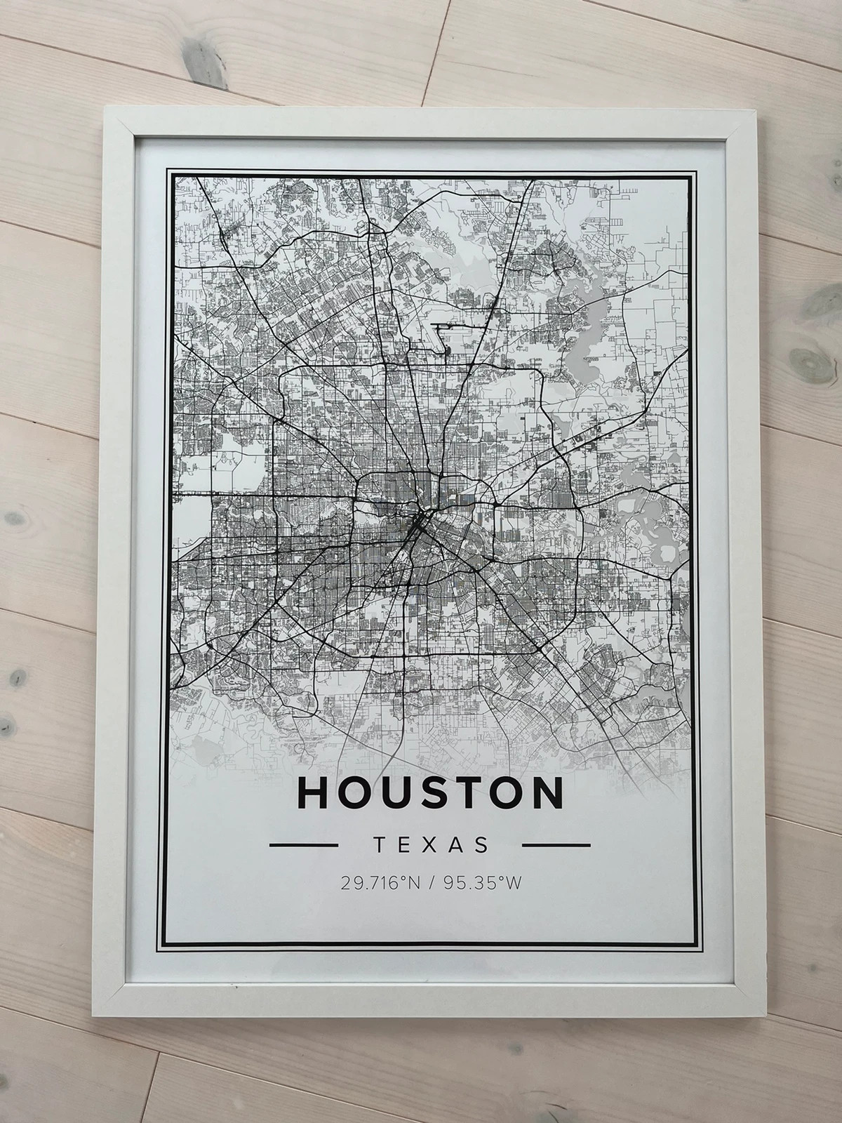 Poster - Houston Texas 50x70