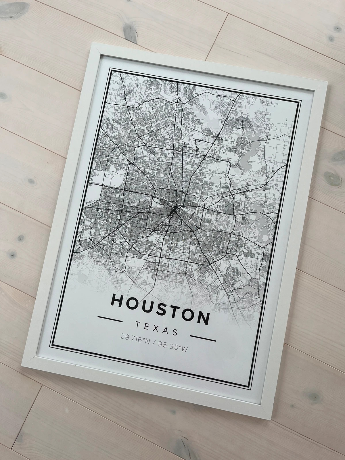 Poster - Houston Texas 50x70