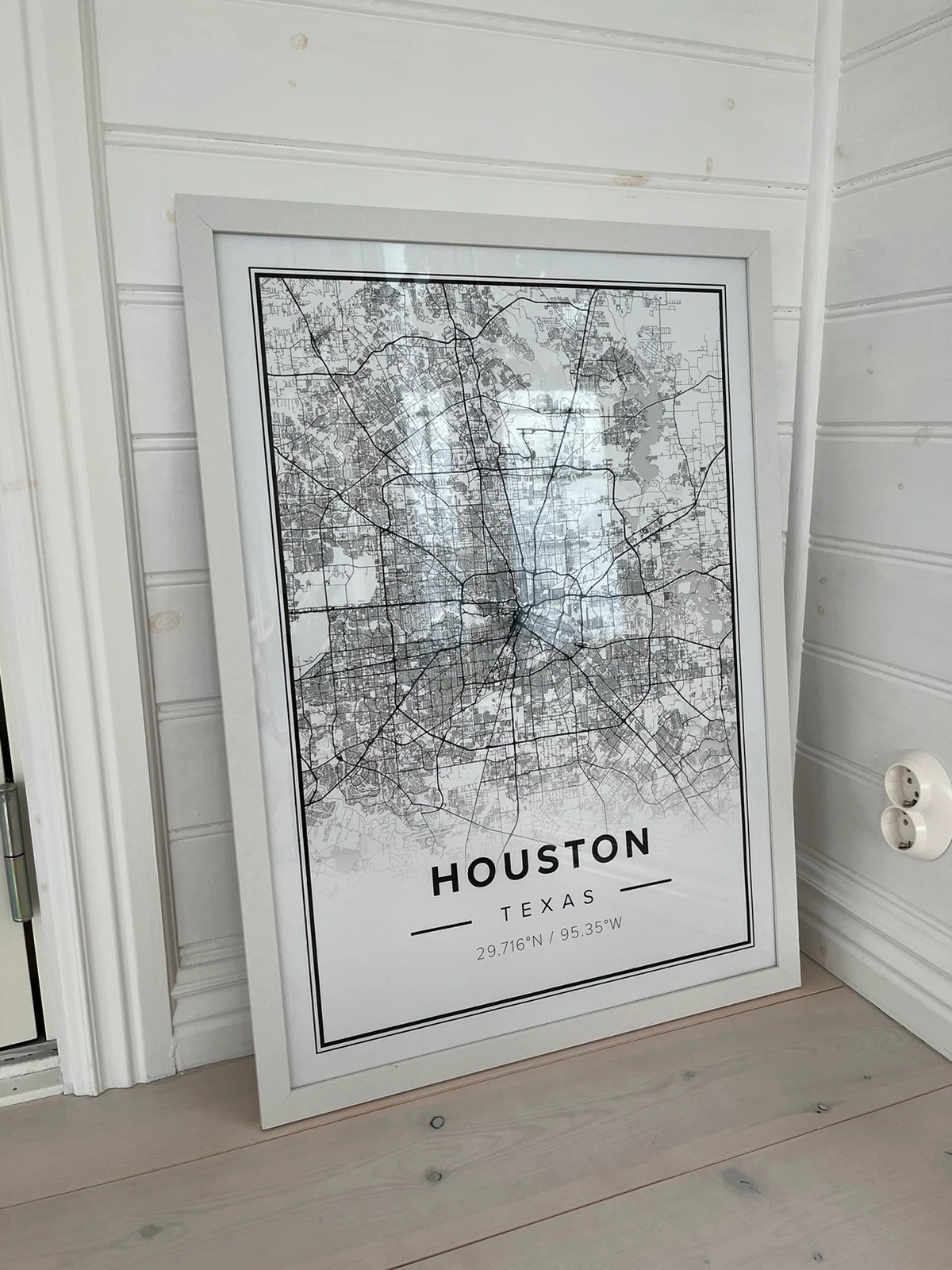 Poster - Houston Texas 50x70