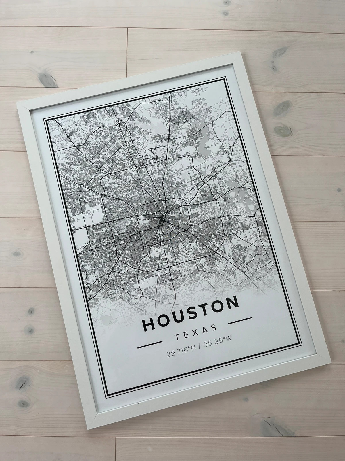 Poster - Houston Texas 50x70