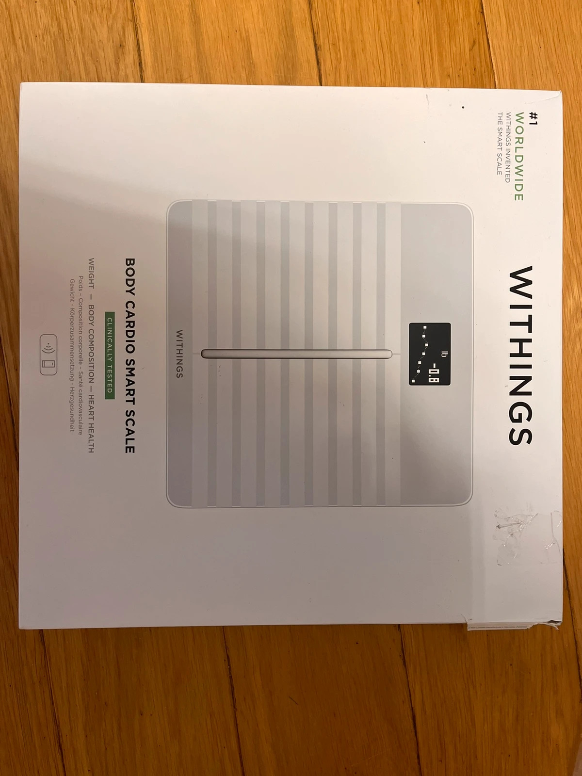 Waga Withings body cardio smart