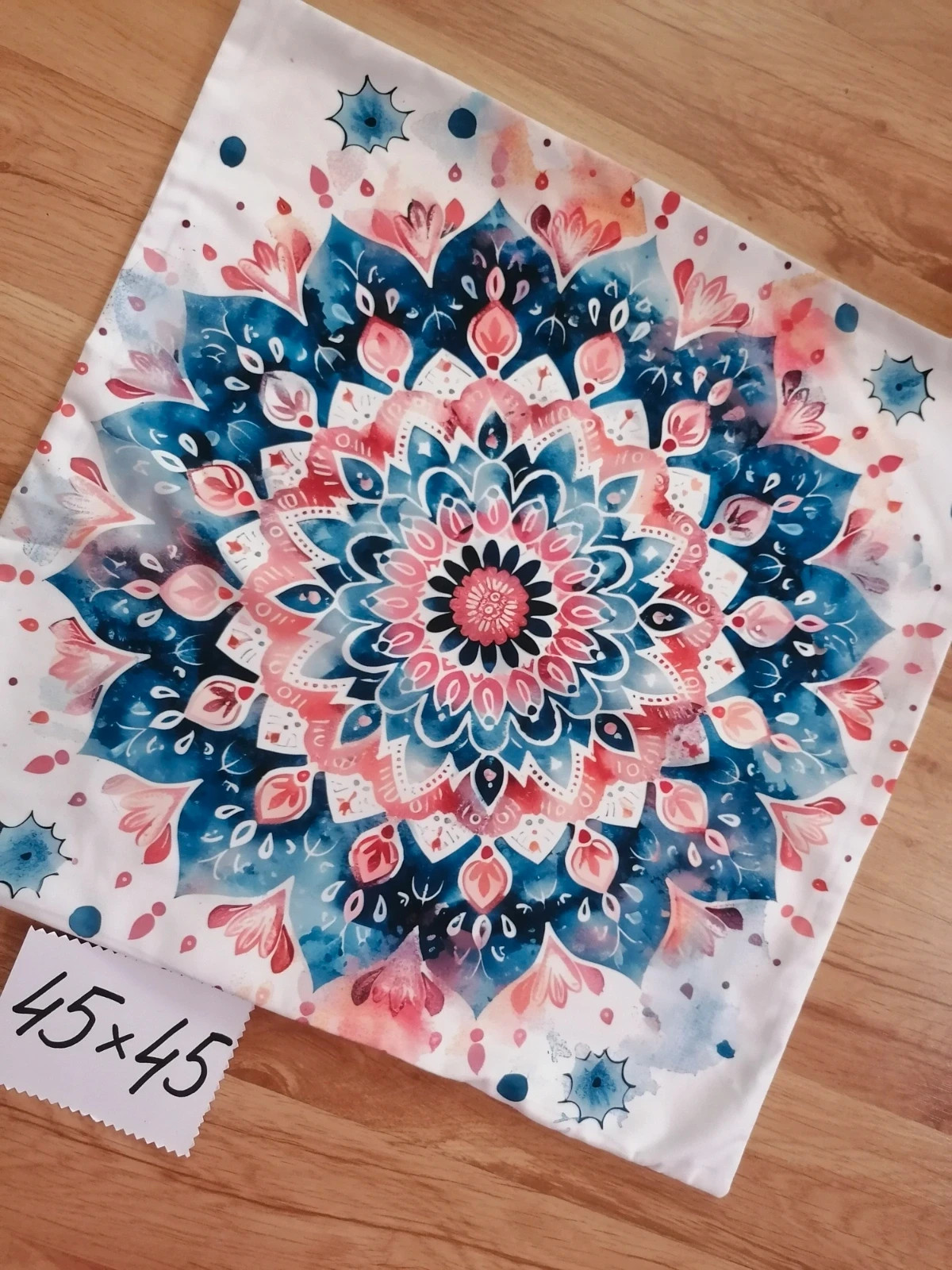 Poszewka dekoracyjna 45x45 mandala