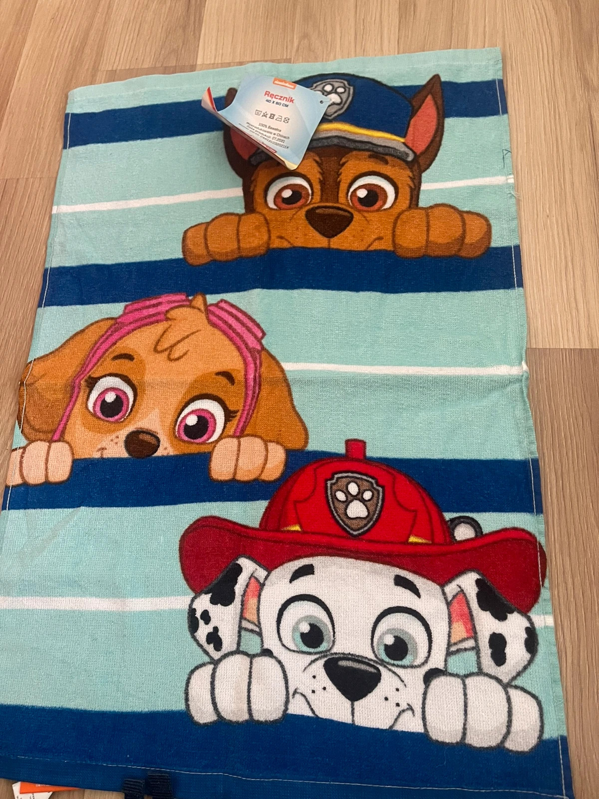 Recznik do rak psi patrol paw patrol