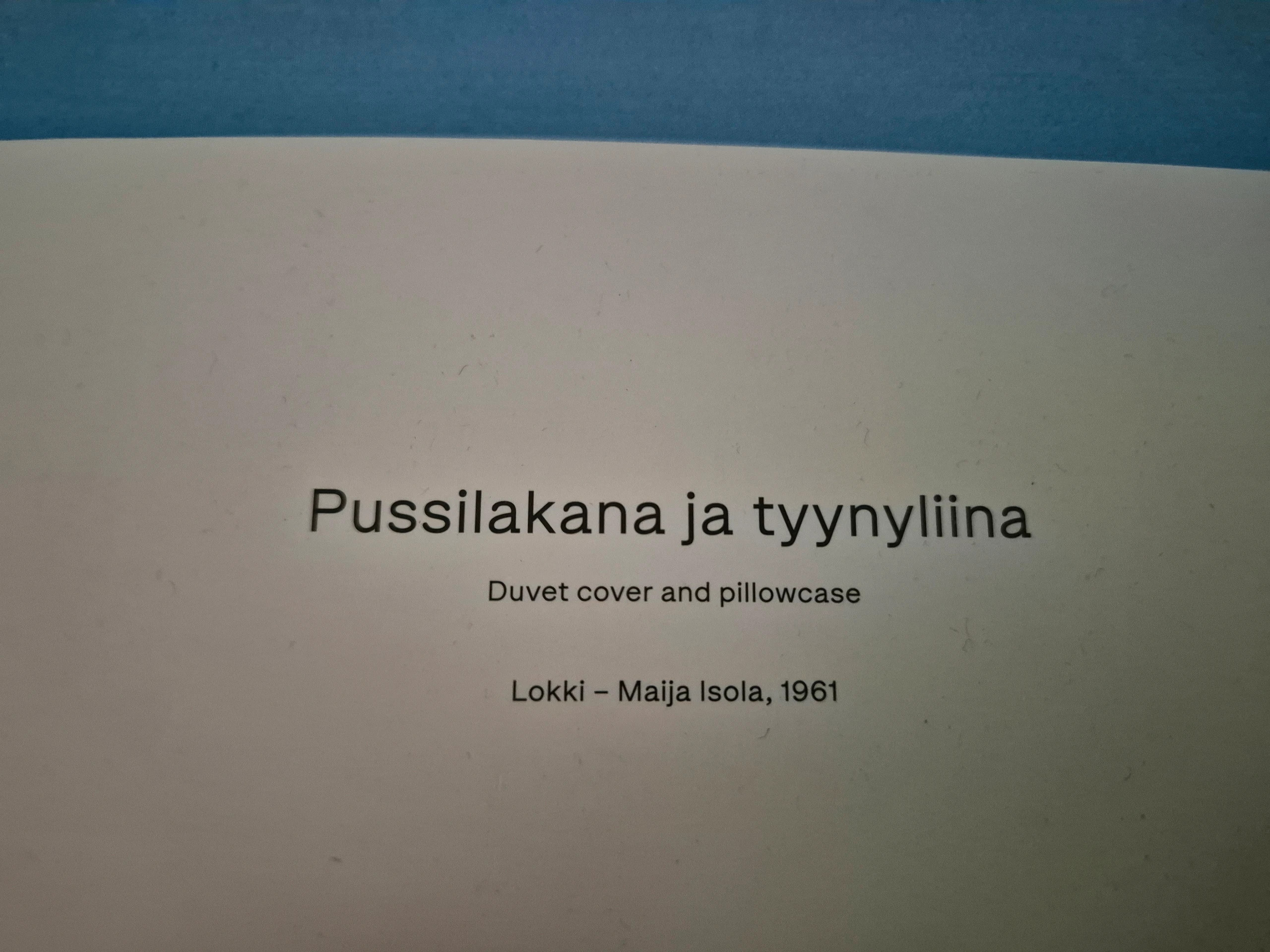 Marimekko Lokki pussilakanasetti