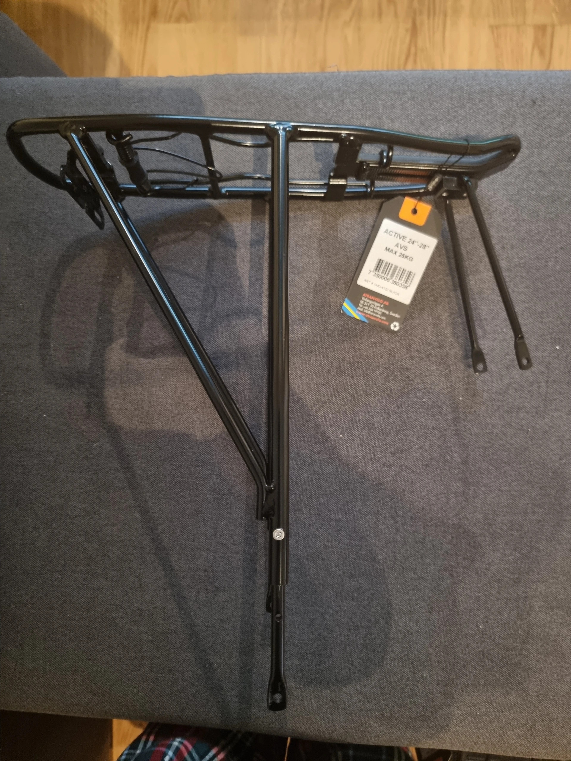 New! Bicycle rack and basket