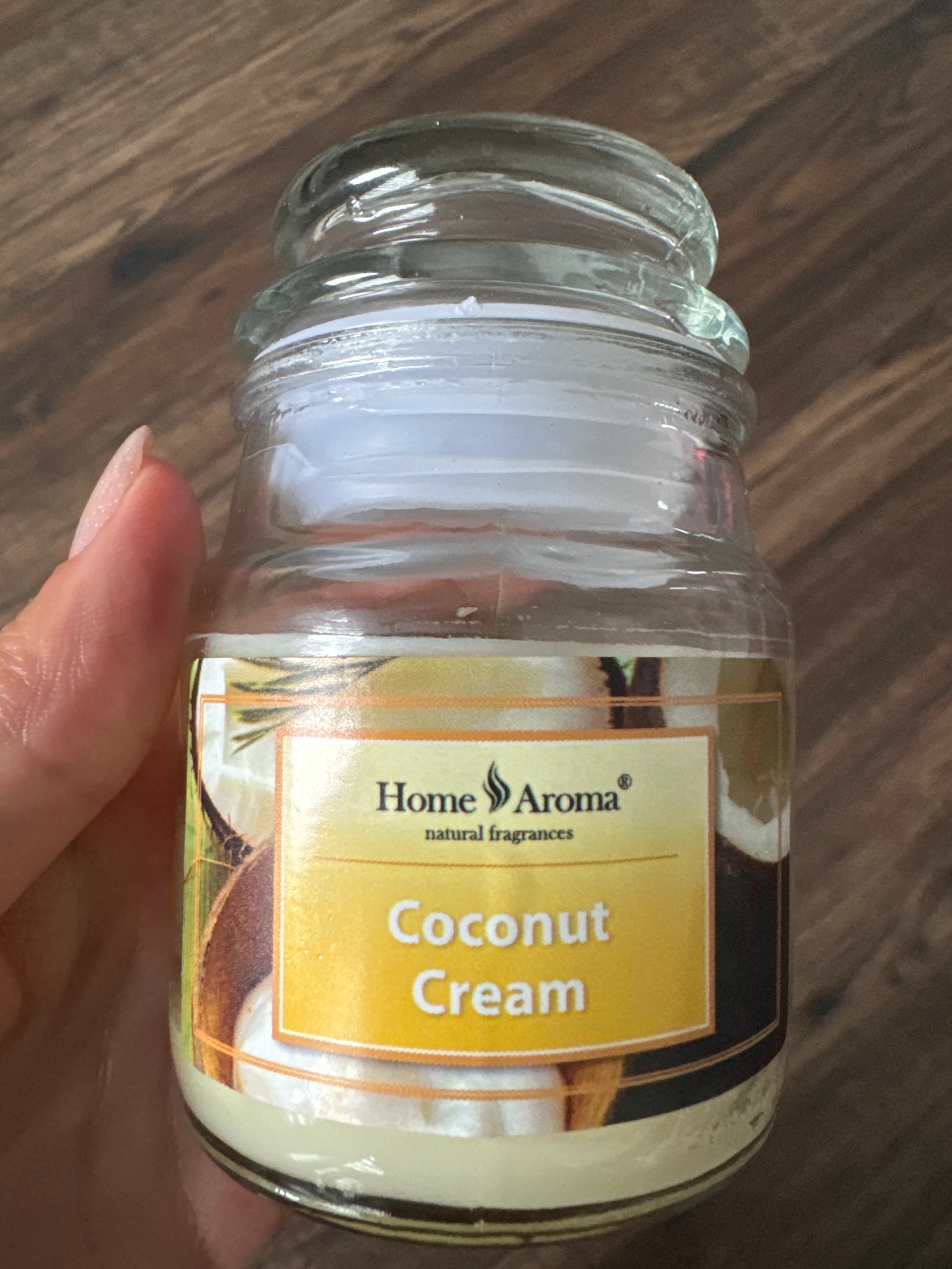 Świeca zapachowa home aroma coconut cream