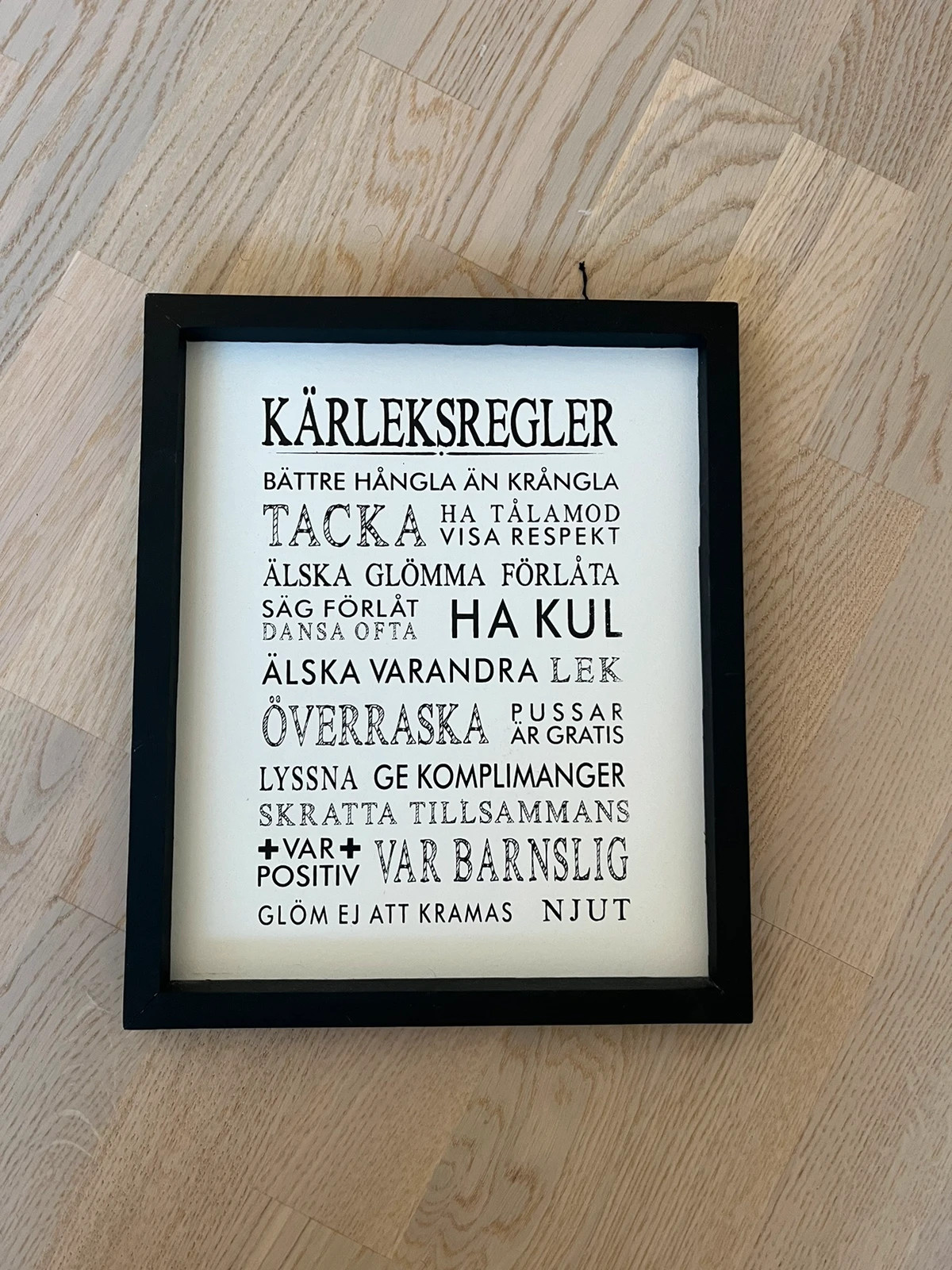 Tavla kärleksregler