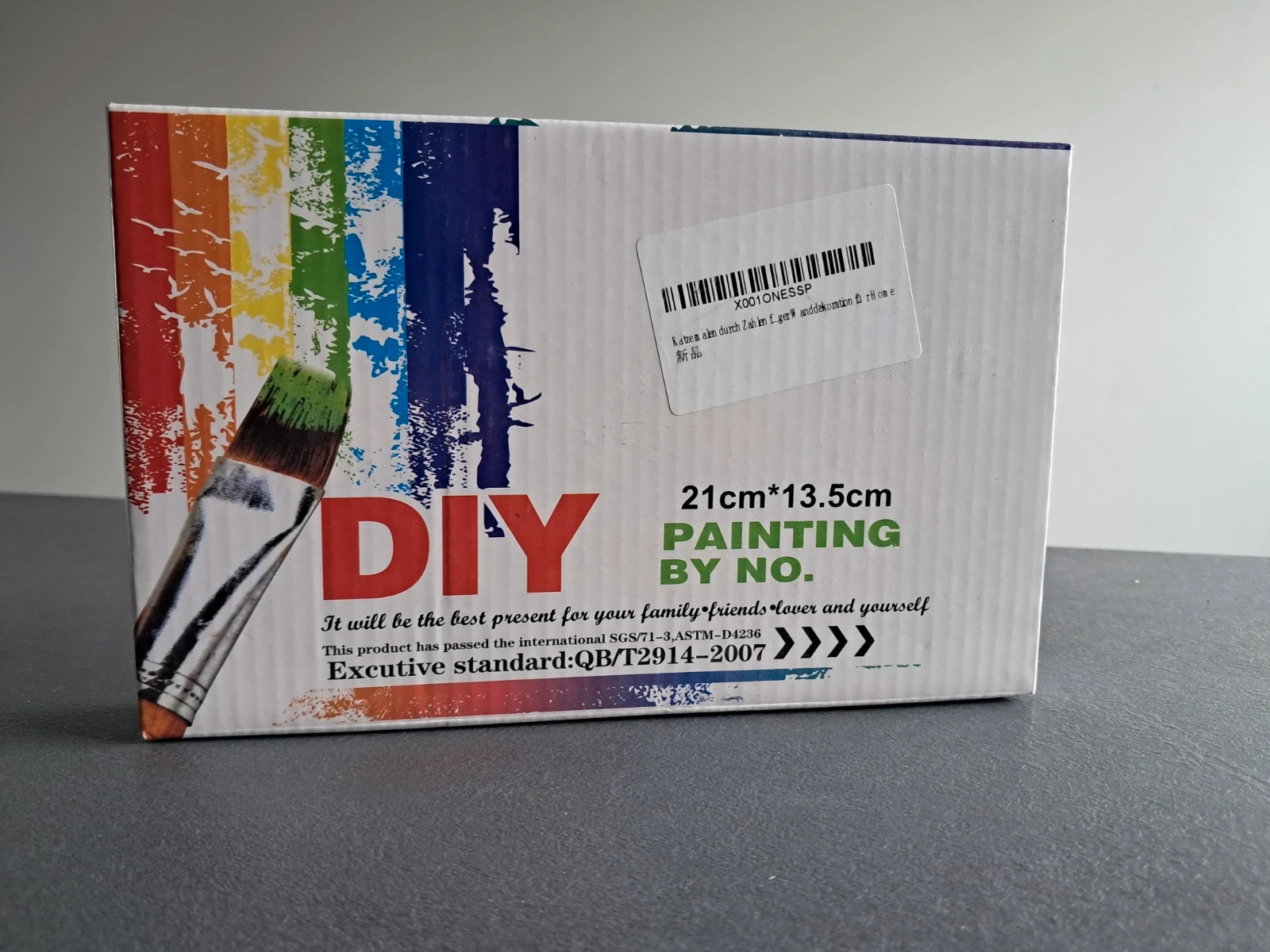 Malowanie po numerach DIY