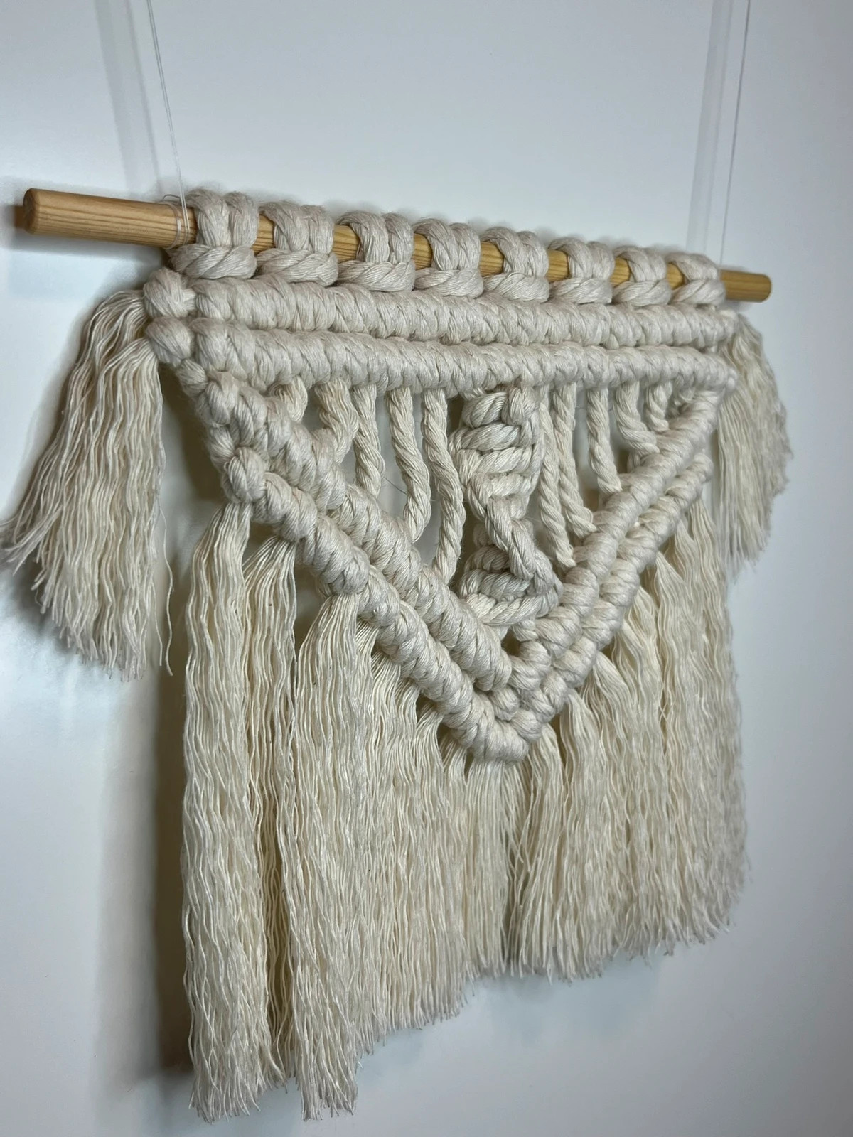 Macramé vægpynt