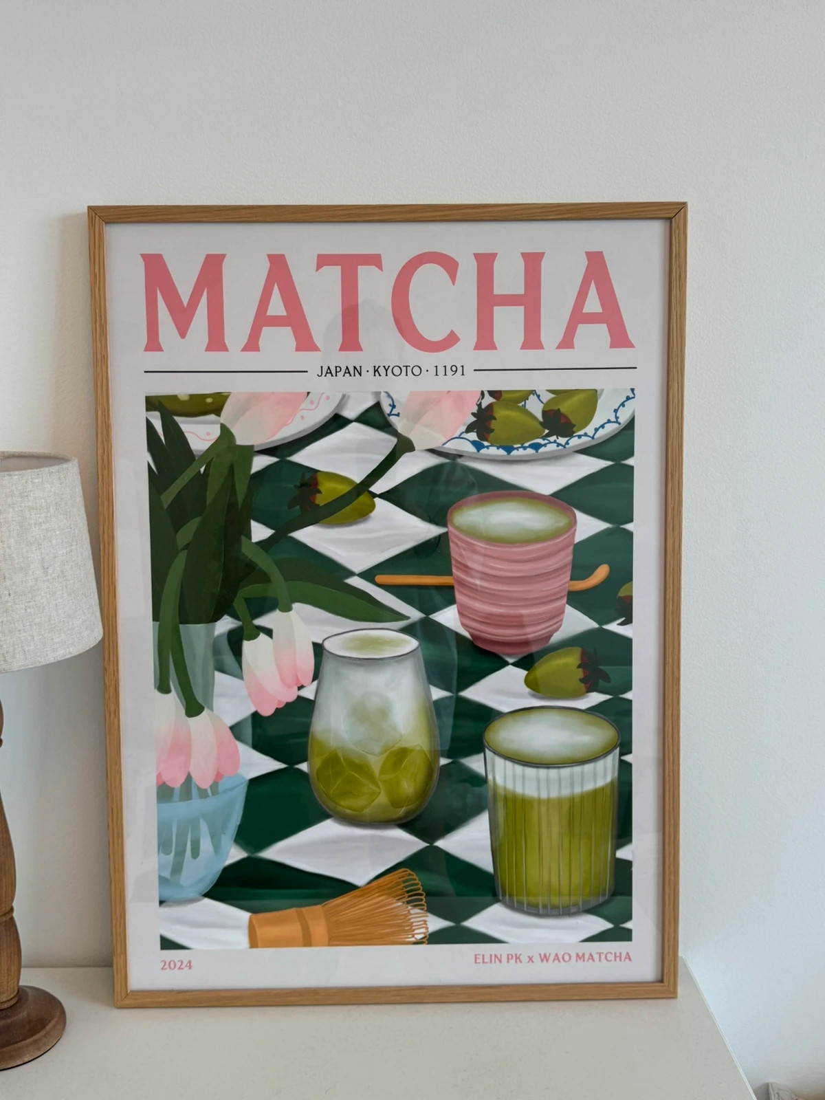 Poster Elin PK x WAO Matcha