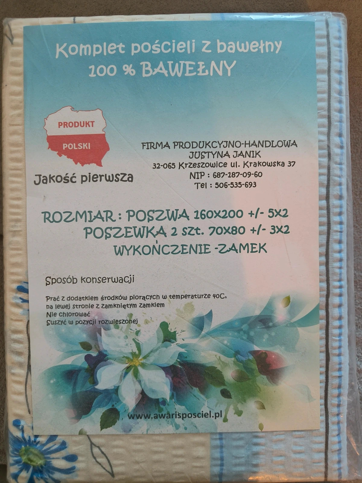 Pościel 100% bawełna