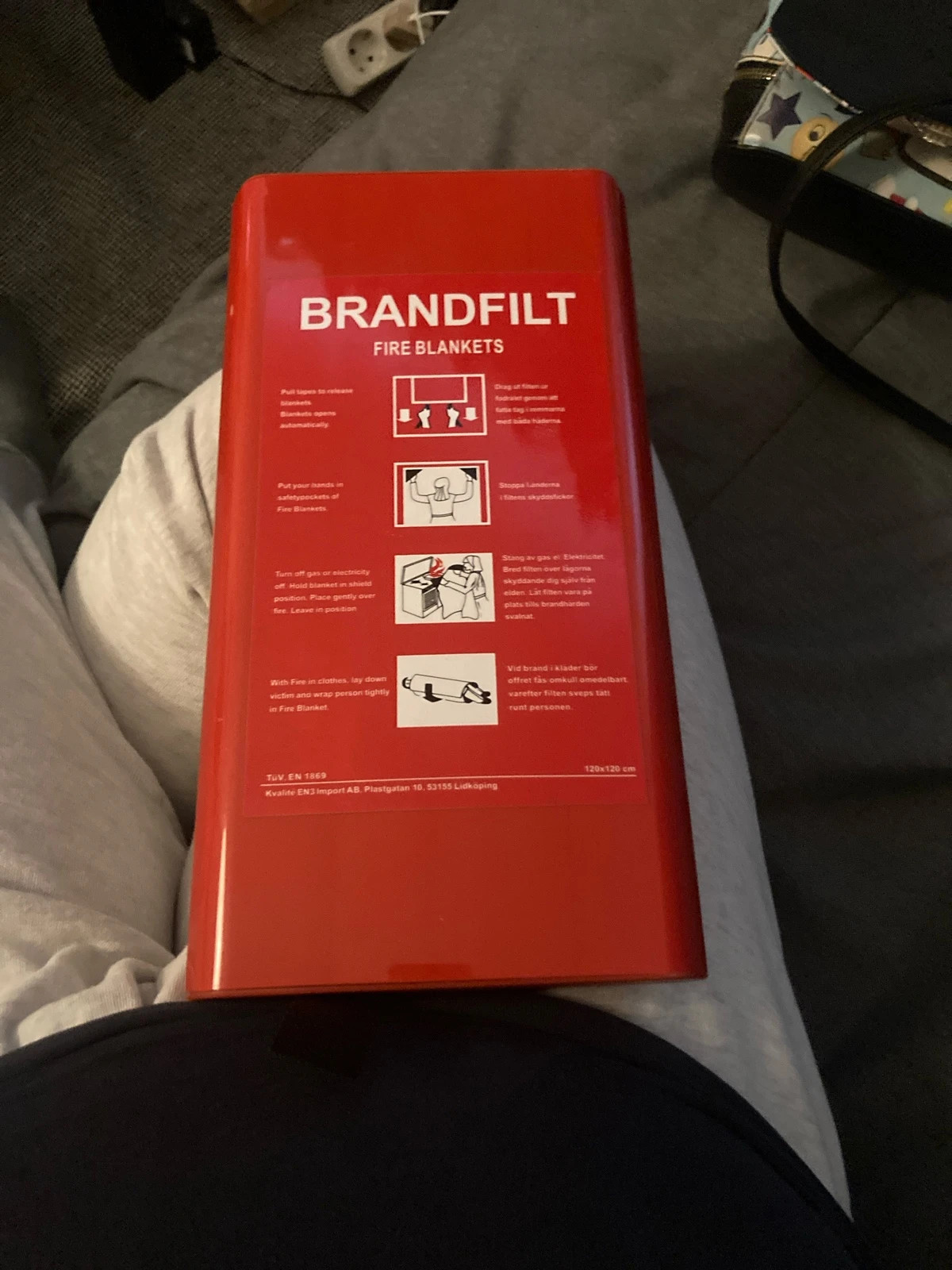 Brandfilt