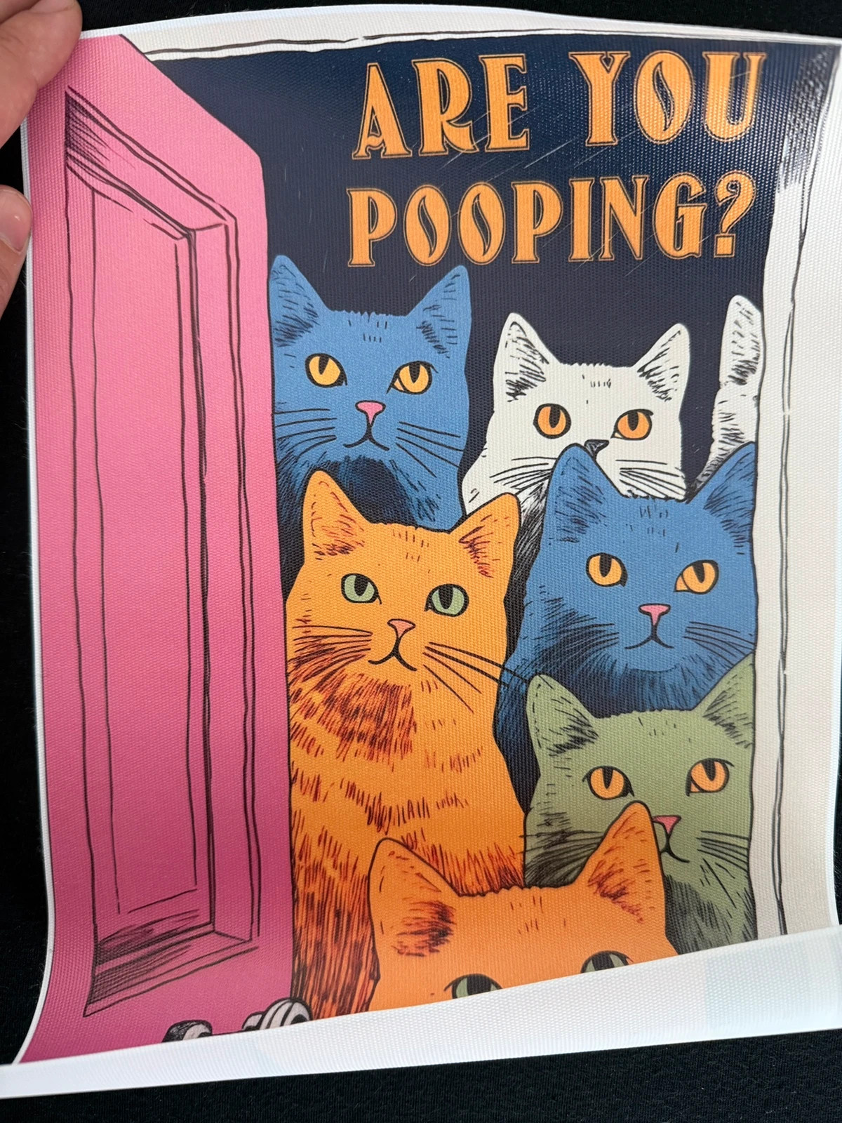 are you pooping? Plakat