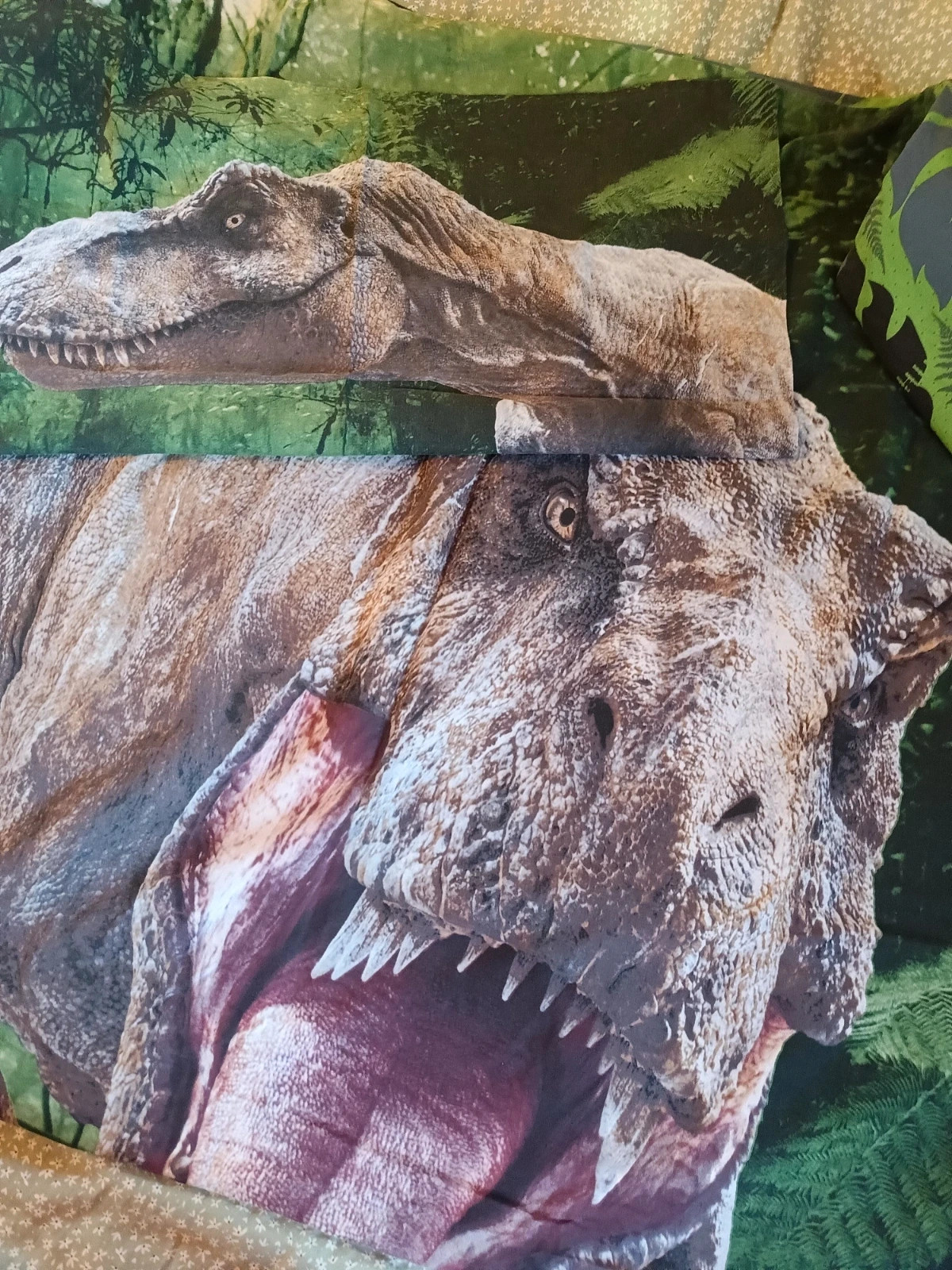 Pościel 140x200 jurassic world dinozaury