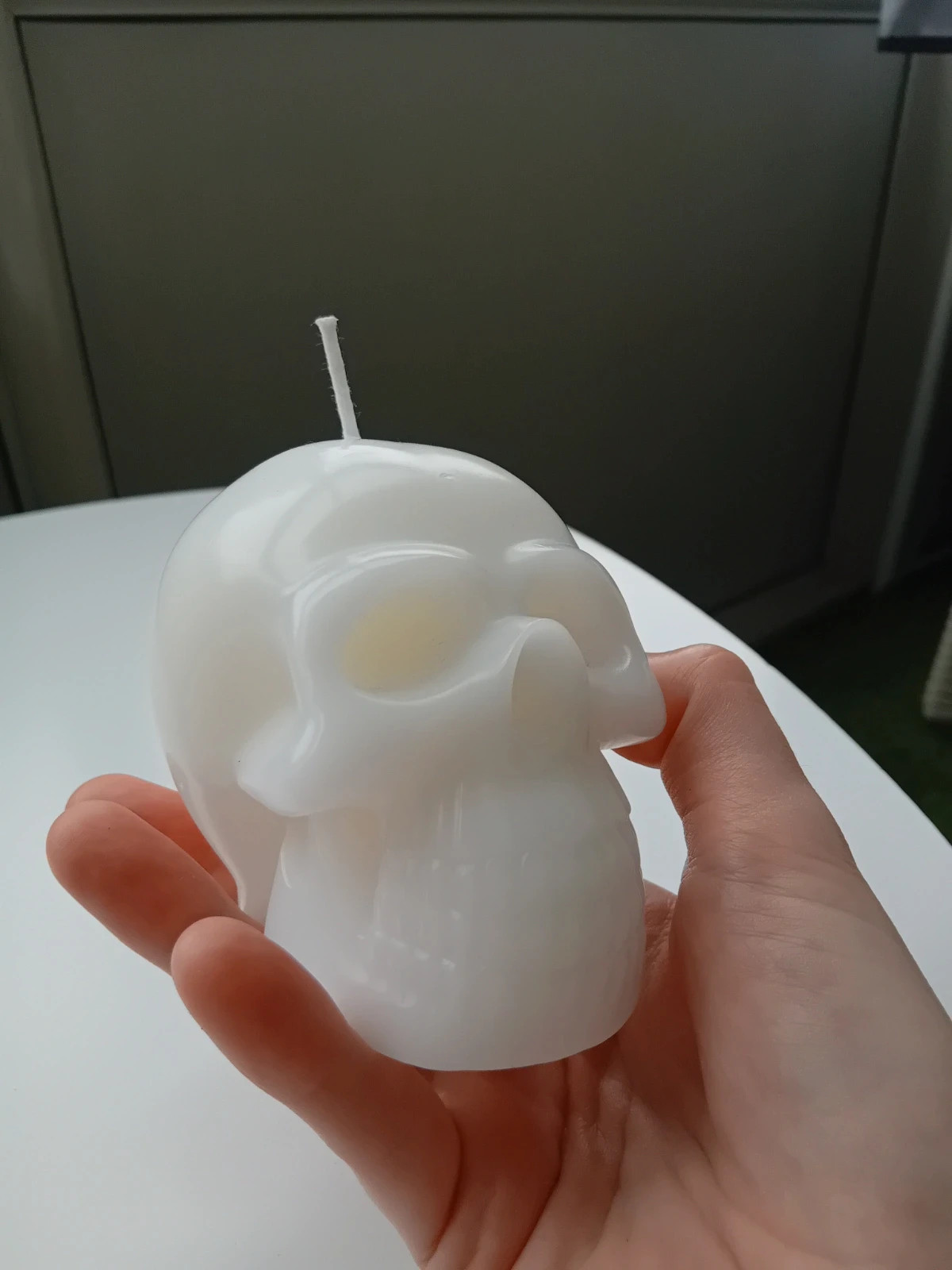 Goth / Rock / Horror / Halloween - Skull Candle