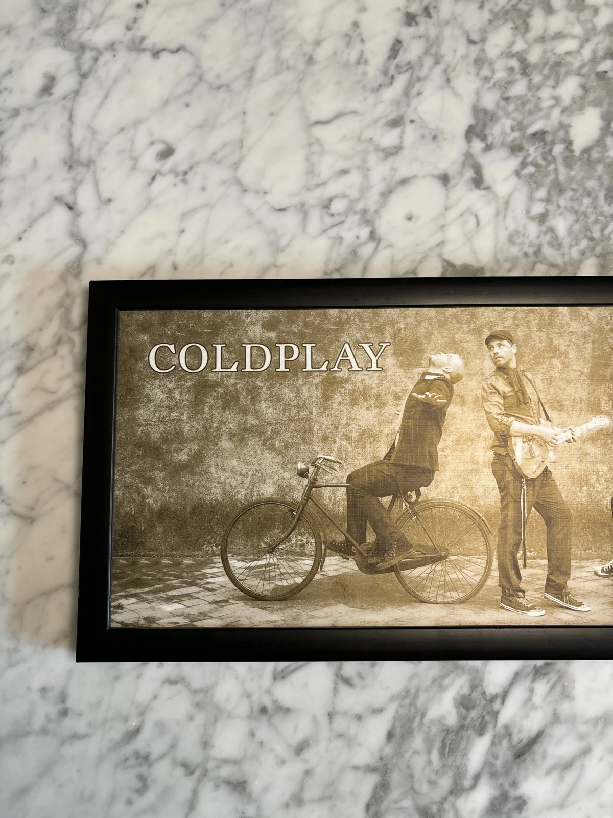 Coldplay Framed Poster