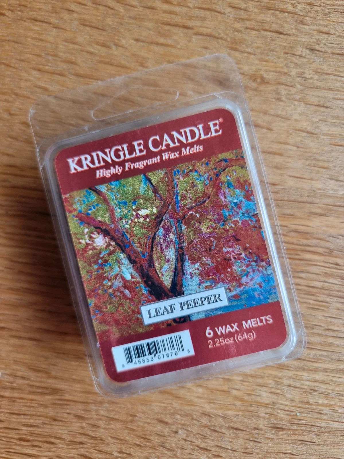 Kringle candle - leaf peeper