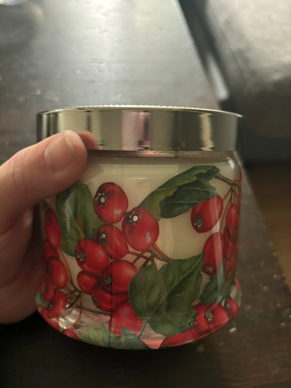 PartyLite Glasljus Winter berries