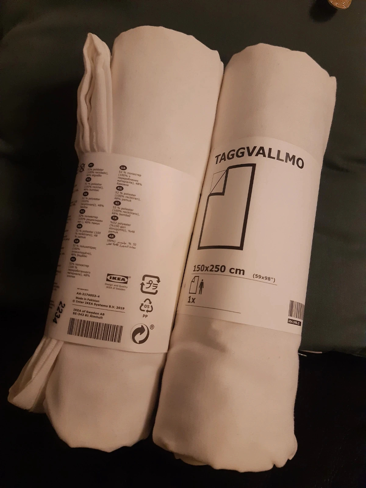 Påslakan - IKEA'S "Taggvallmo"