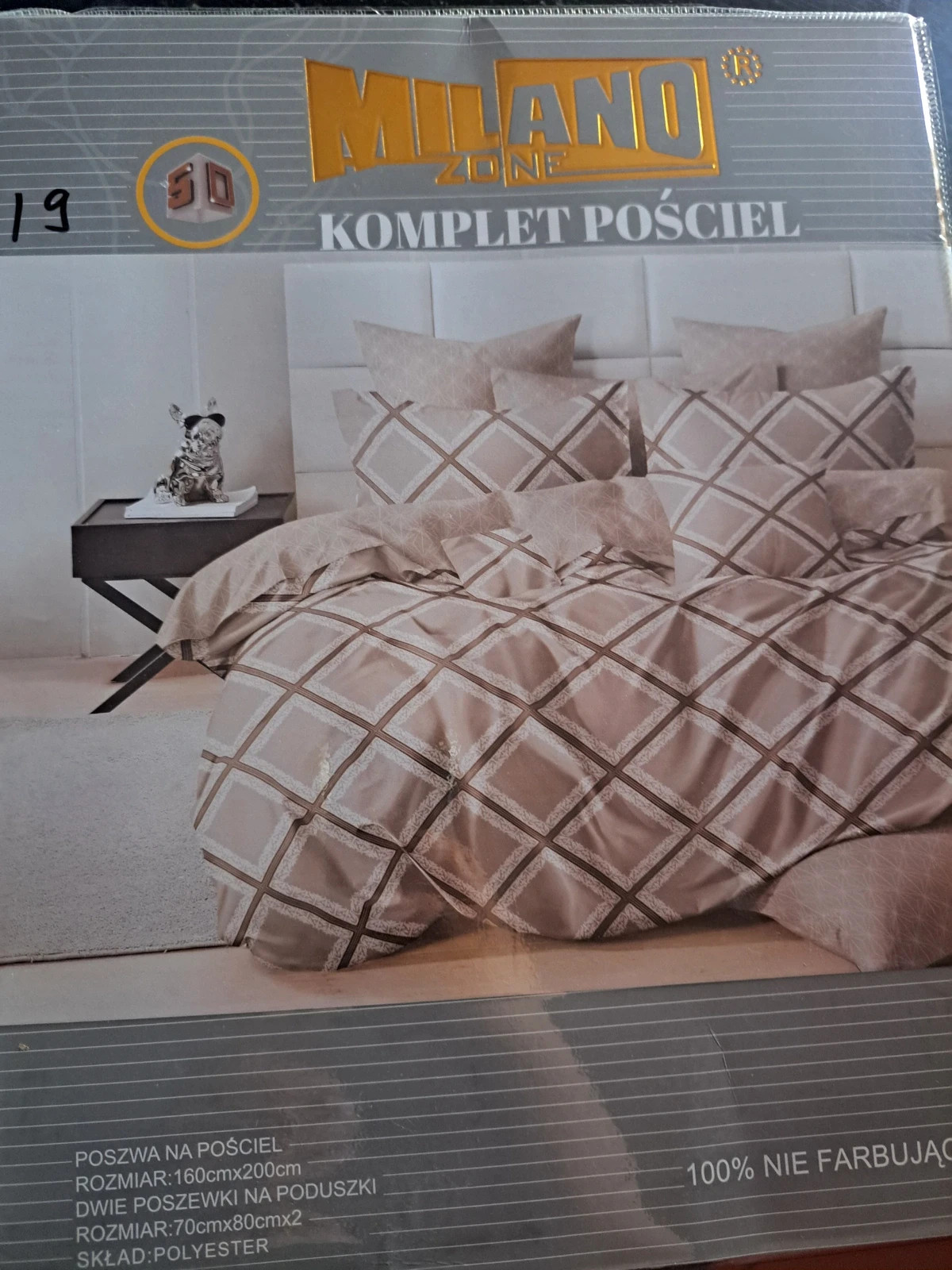 Posciel 160x200 3cz nowa