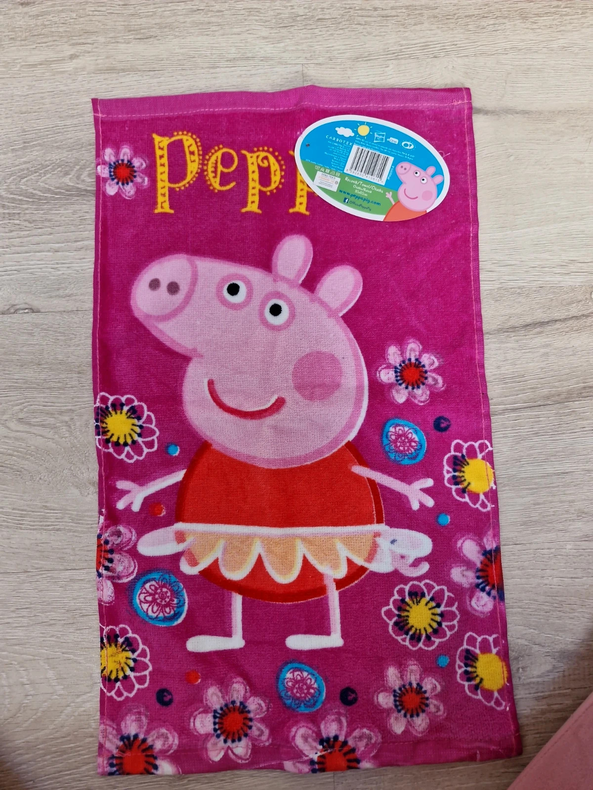 Recznik do rąk 30x50 peppa pig