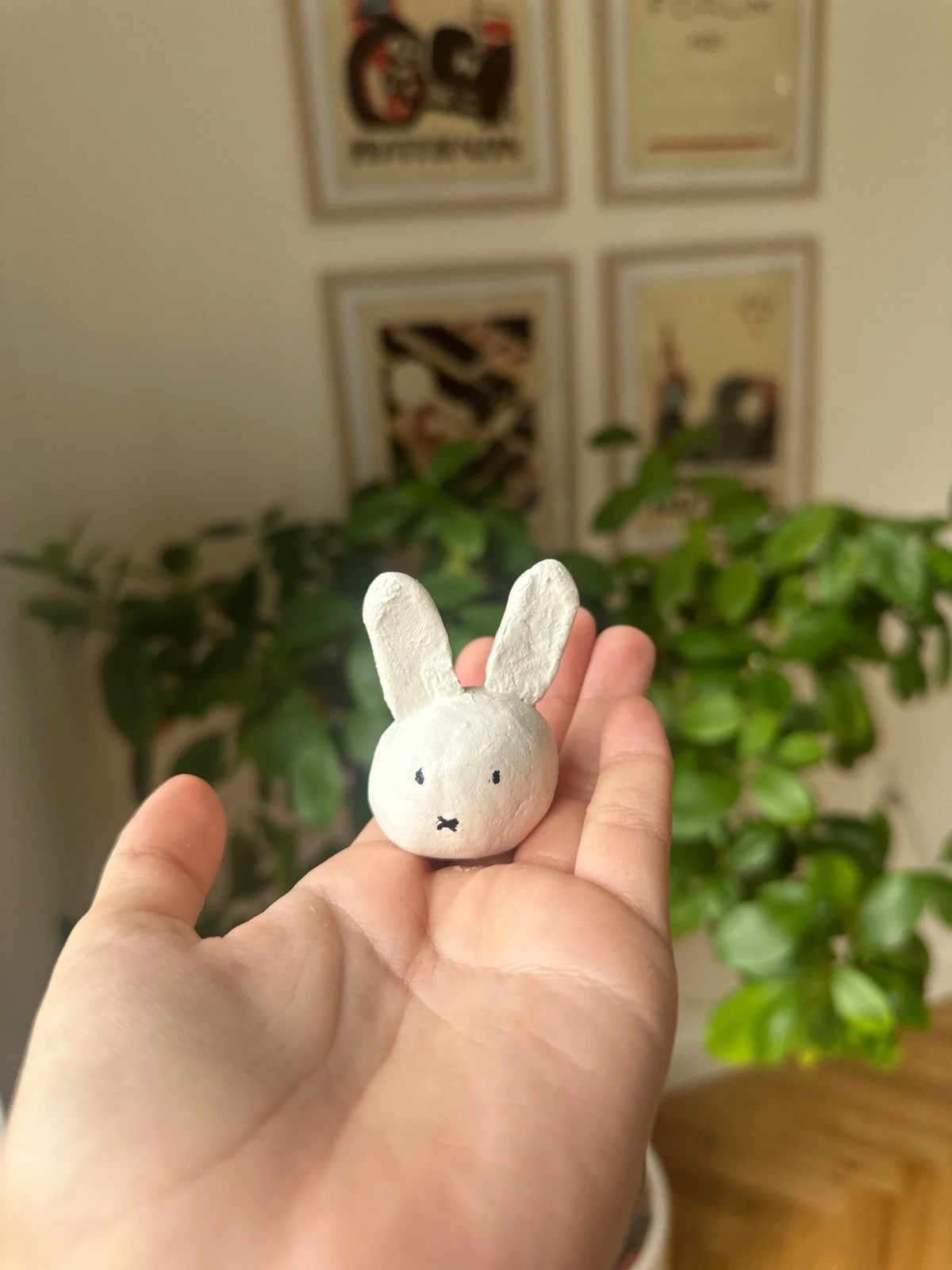 Cute miffy statue