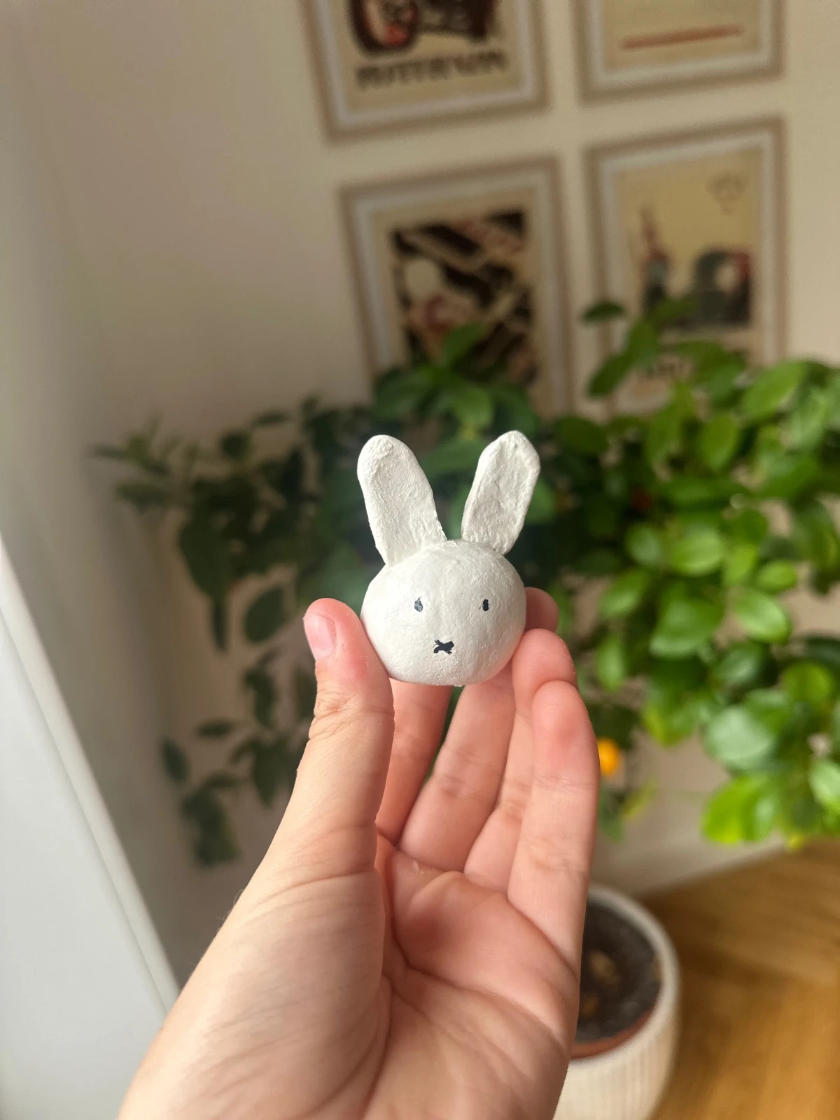 Cute miffy statue