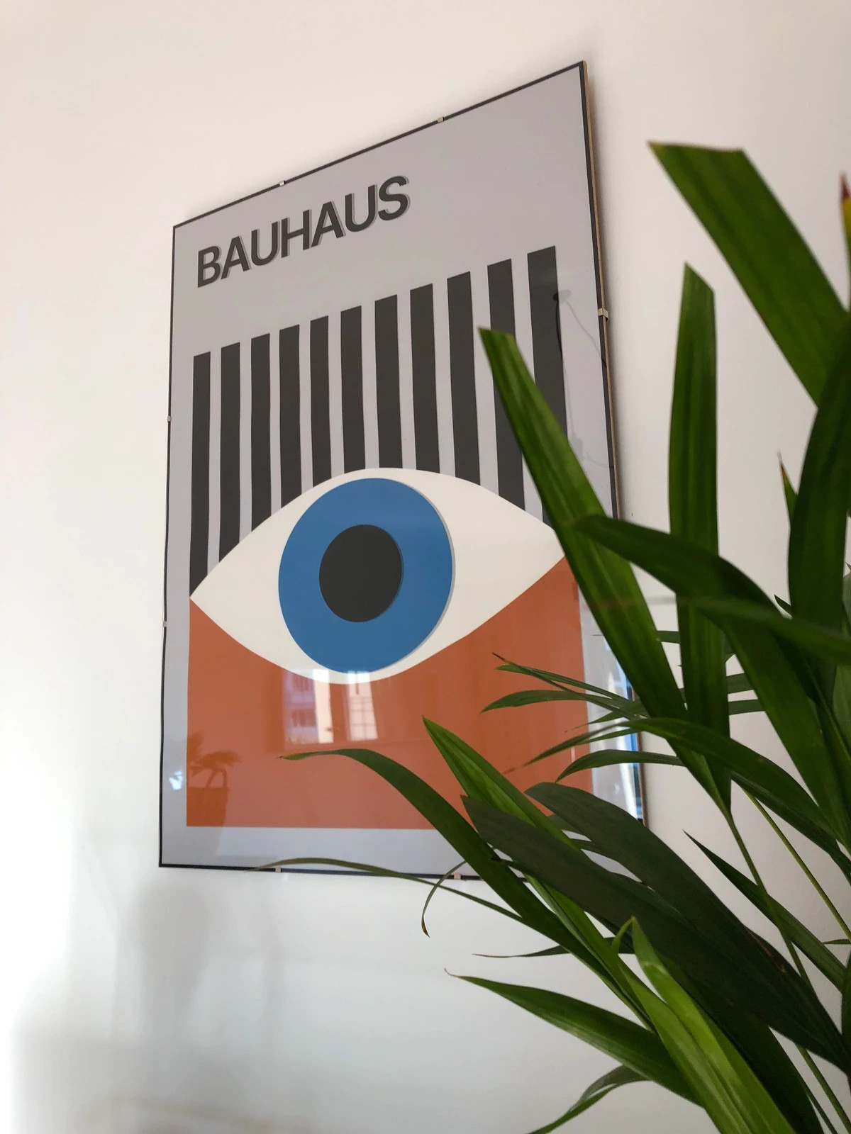 Plakat z antyrama ramka Bauhaus boho poster A2 duży