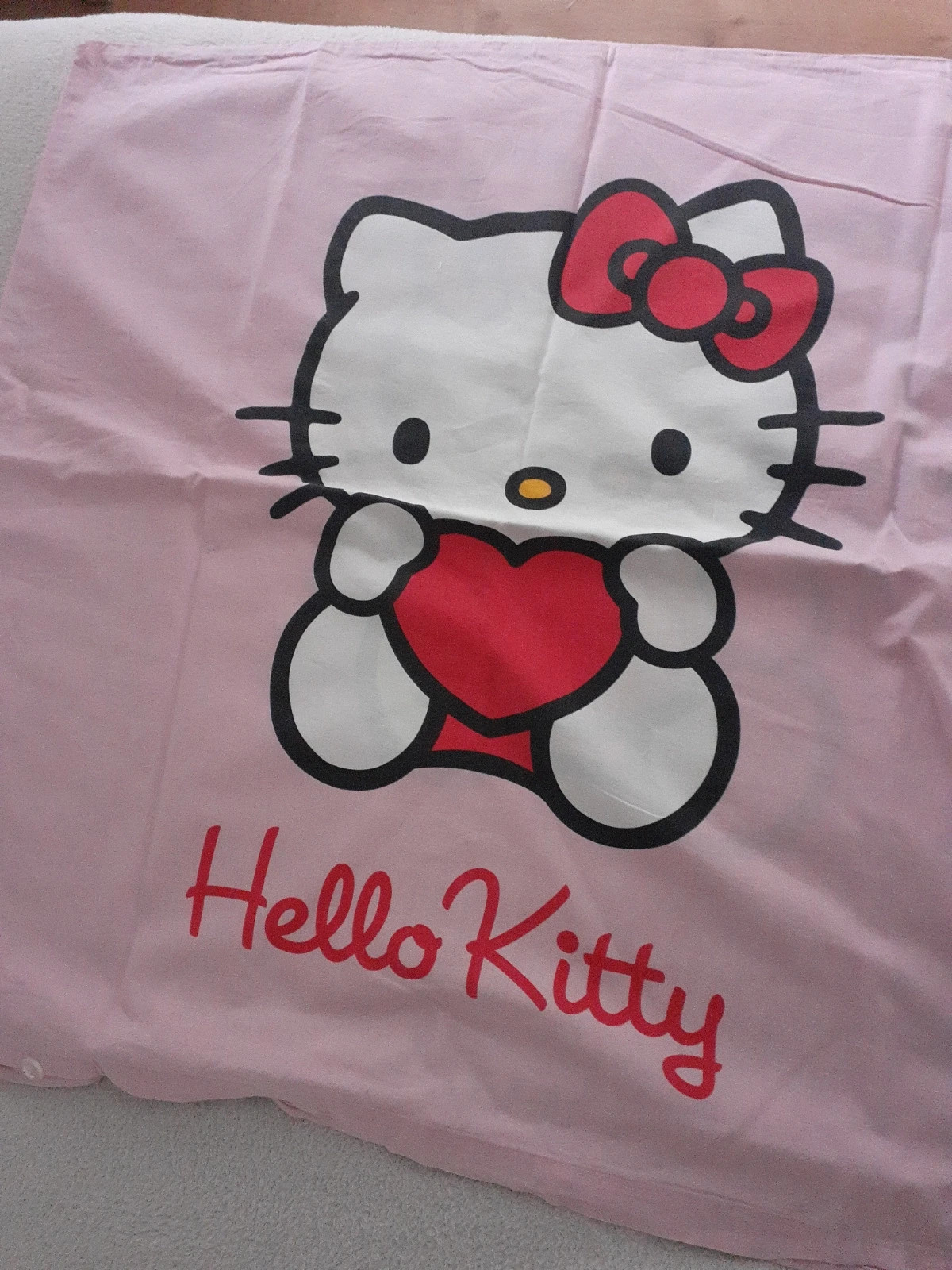 Różowa pościel hello kitty