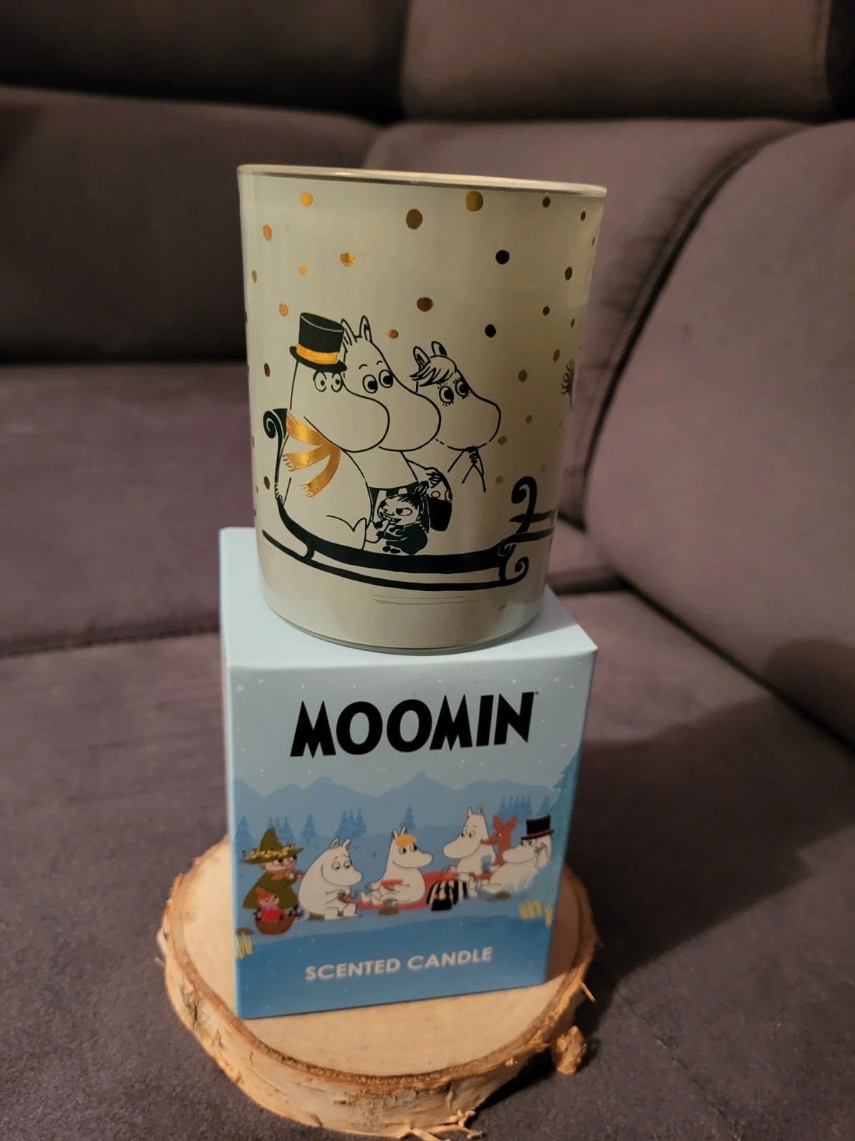 Świeczka zapachowa Motyw Muminków Moomin